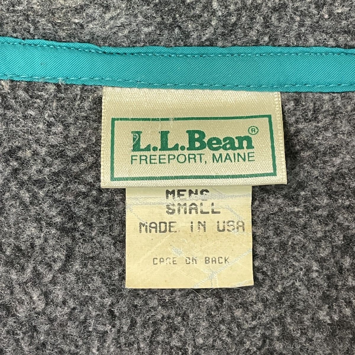 L.L. Bean L.L. Bean Freeport Maine Fleece Zipper Jacket Size US S / EU 44-46 / 1 - 13 Thumbnail