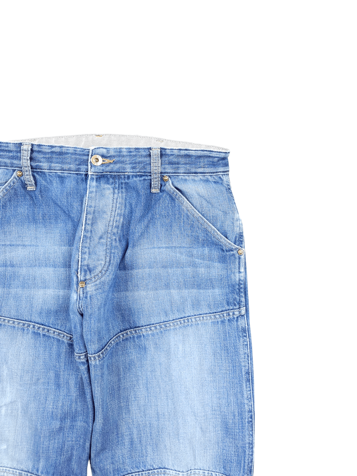 G-Star × Japanese Brand 💎 Size 33/32 90's G-star Raw Denim Jeans Y2K Loose Baggy Size US 33 - 6 Thumbnail
