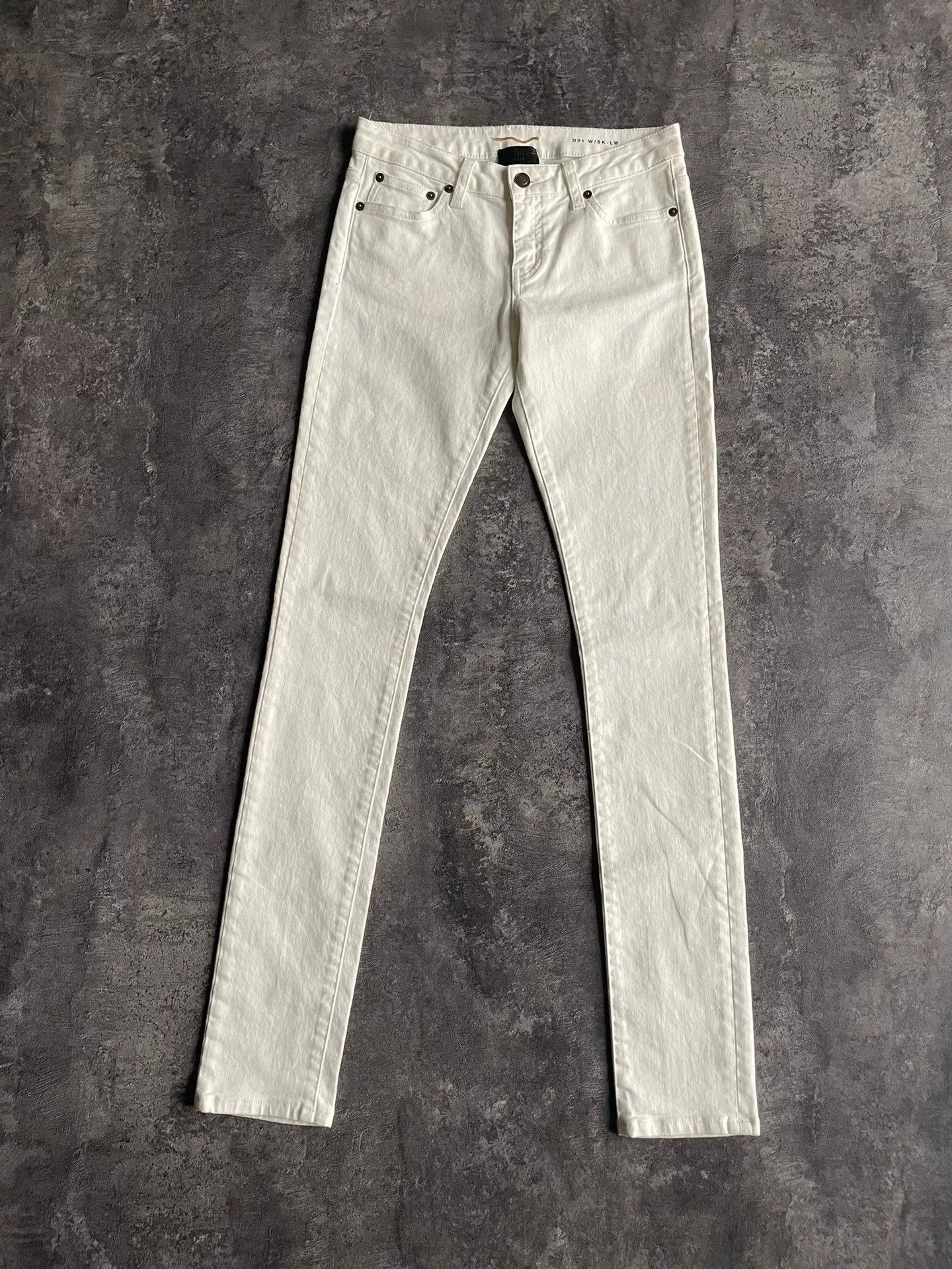 Other saint laurent white basic skinny pants. Size US 26 / EU 42 - 1 Thumbnail