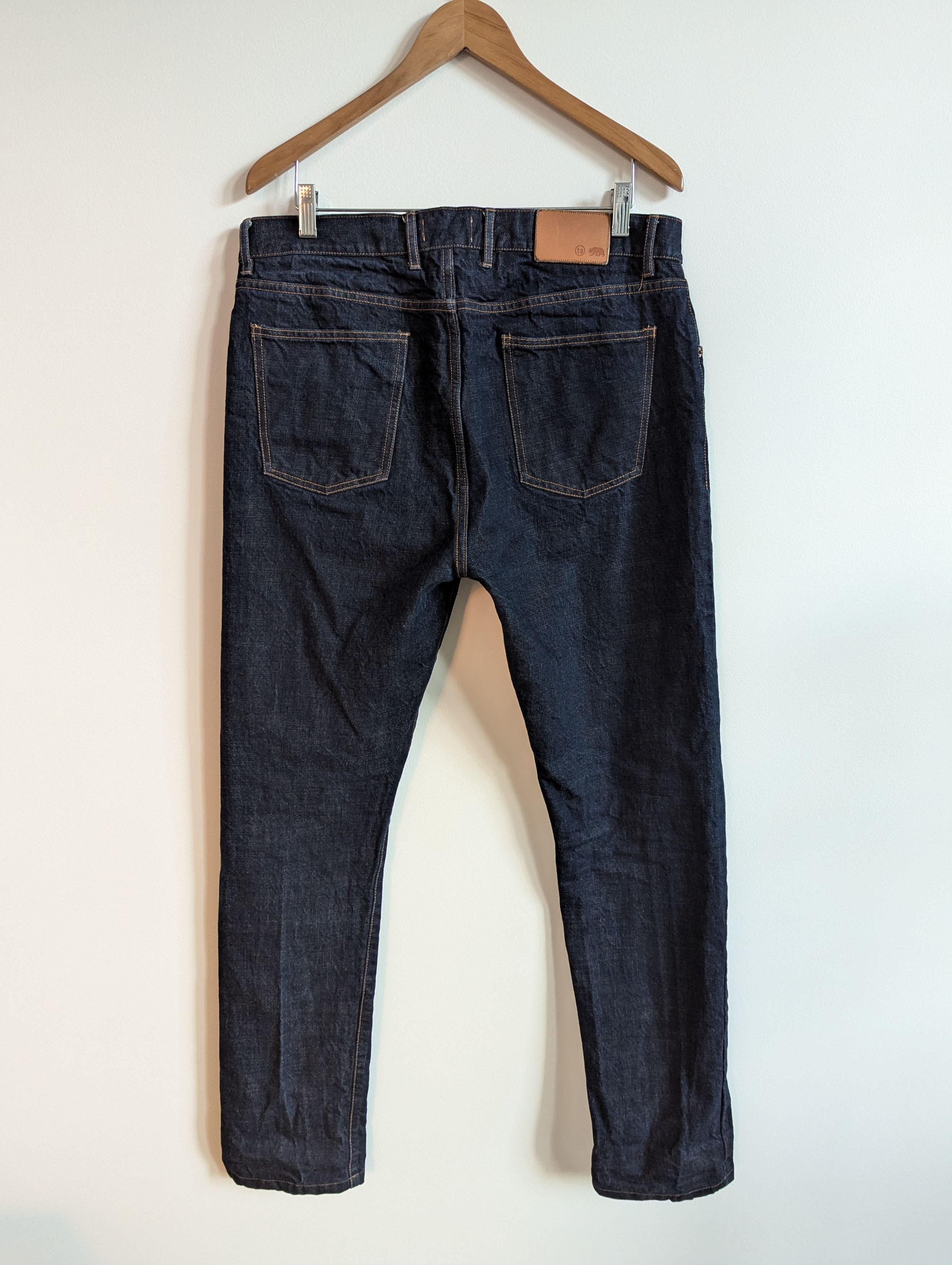 Taylor Stitch Organic Slim Selvedge Size US 35 - 3 Thumbnail