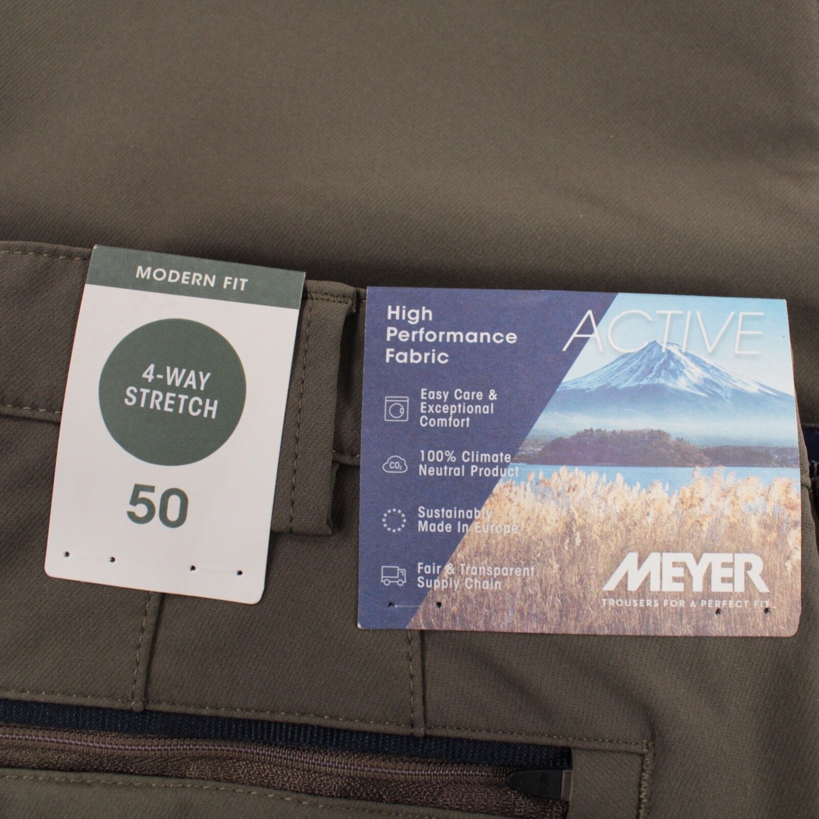 Other Meyer New with tags Chinos Size 34 US In Green Size US 34 / EU 50 - 7 Thumbnail