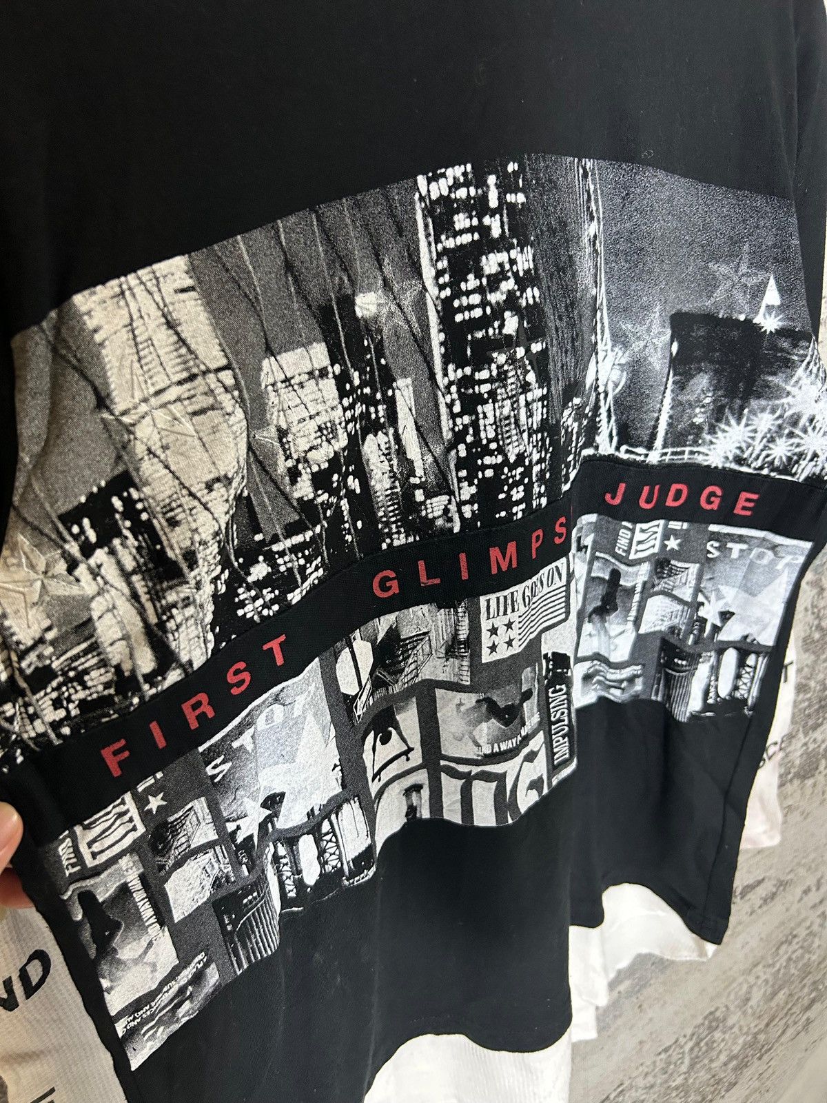 If Six Was Nine Japan Gothic Poem Double Layer Hoodie Rock Punk Style Size US L / EU 52-54 / 3 - 5 Thumbnail
