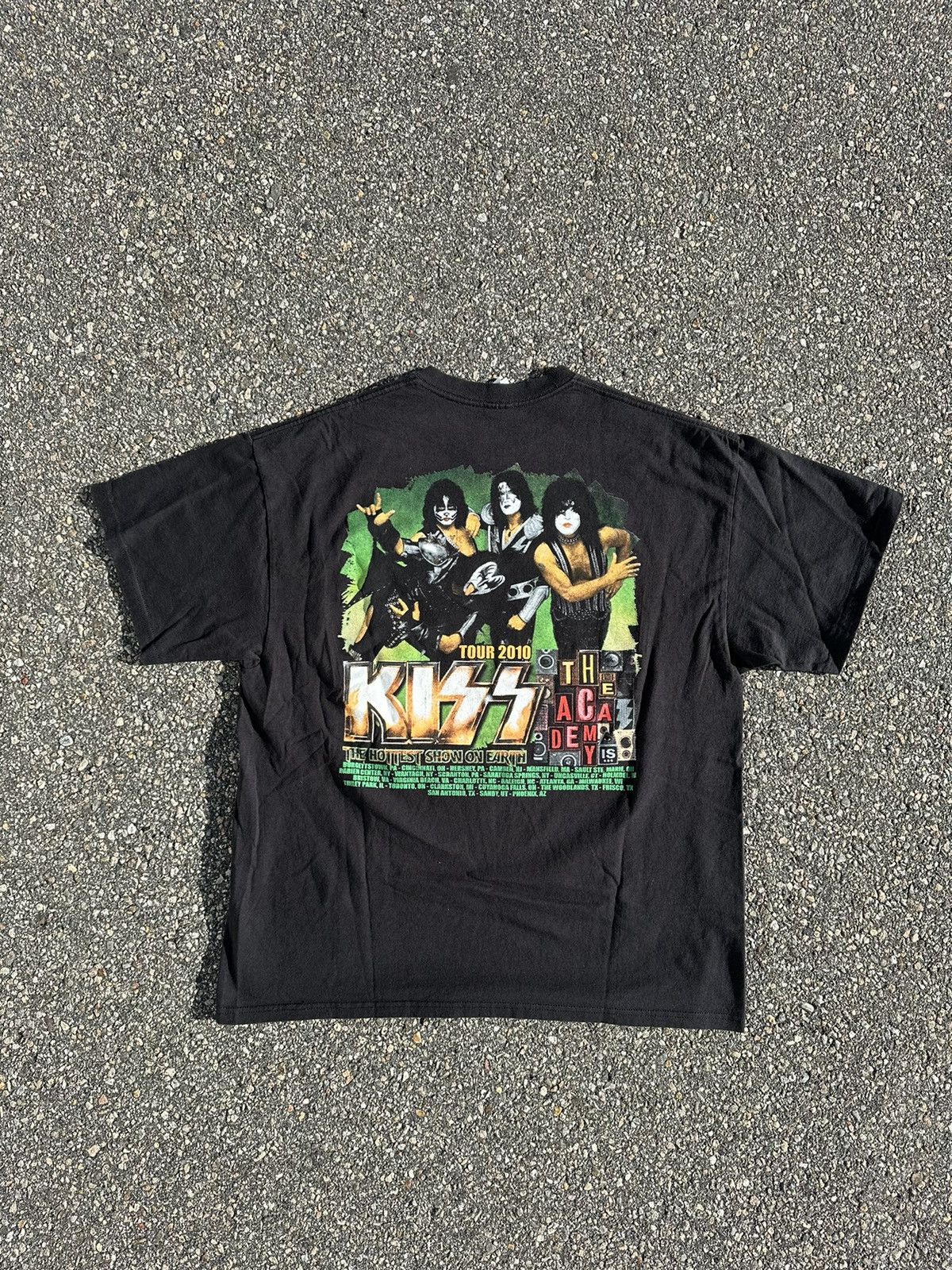 KISS × Vintage 2010 Kiss Shirt Size XL Tour Vintage Size US XL / EU 56 / 4 - 4 Thumbnail