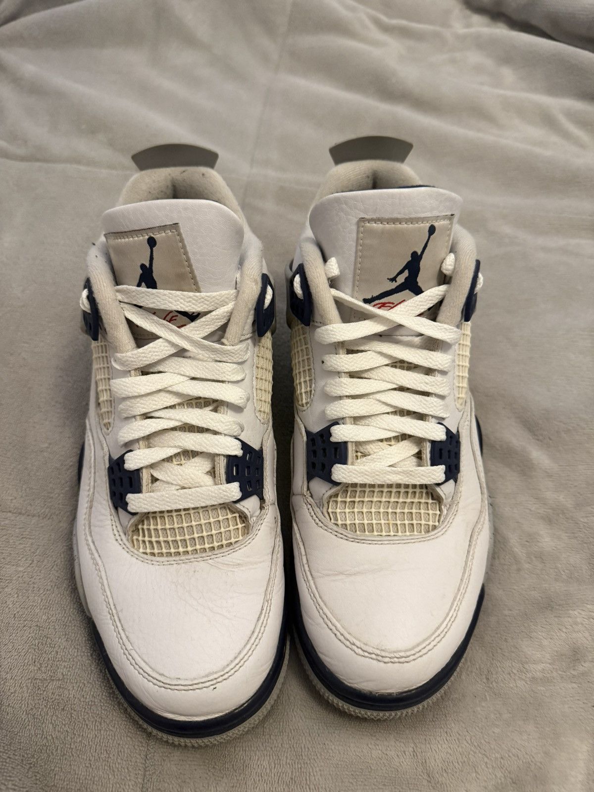 Nike Nike Air Jordan 4 Retro “Midnight Navy” Size US 8 / EU 41 - 4 Thumbnail
