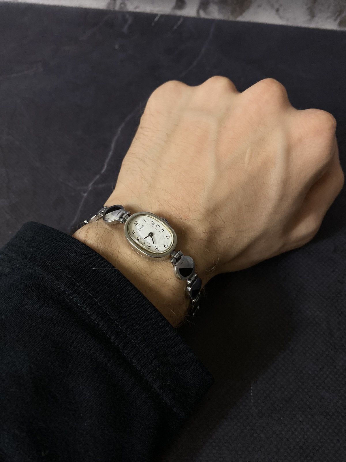 Japanese Brand Vintage Luch Watch USSR Women's Silver Bracelet Size ONE SIZE - 9 Thumbnail