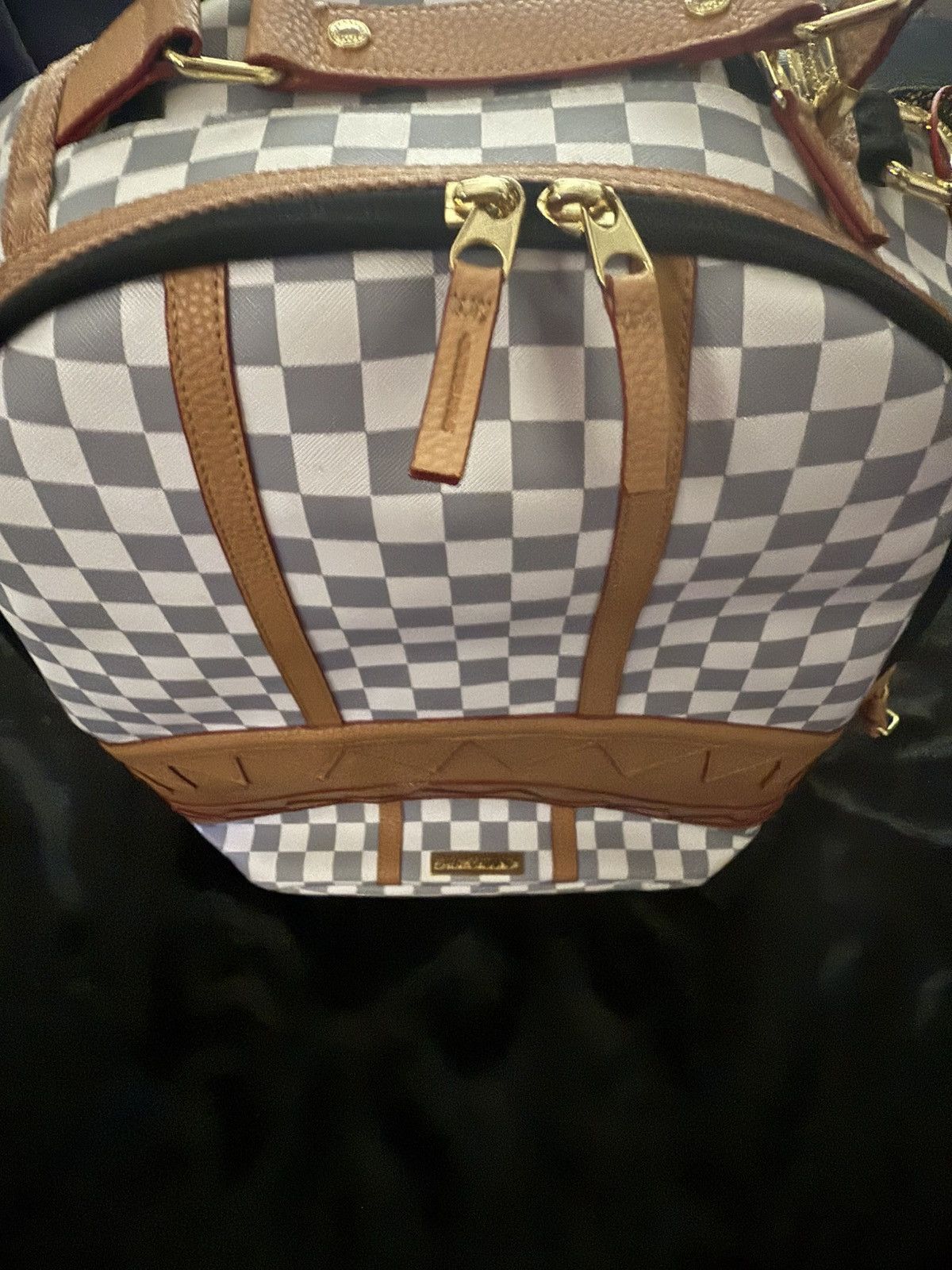Sprayground Sprayground Henny Raceway Cream Backpack Size ONE SIZE - 4 Thumbnail