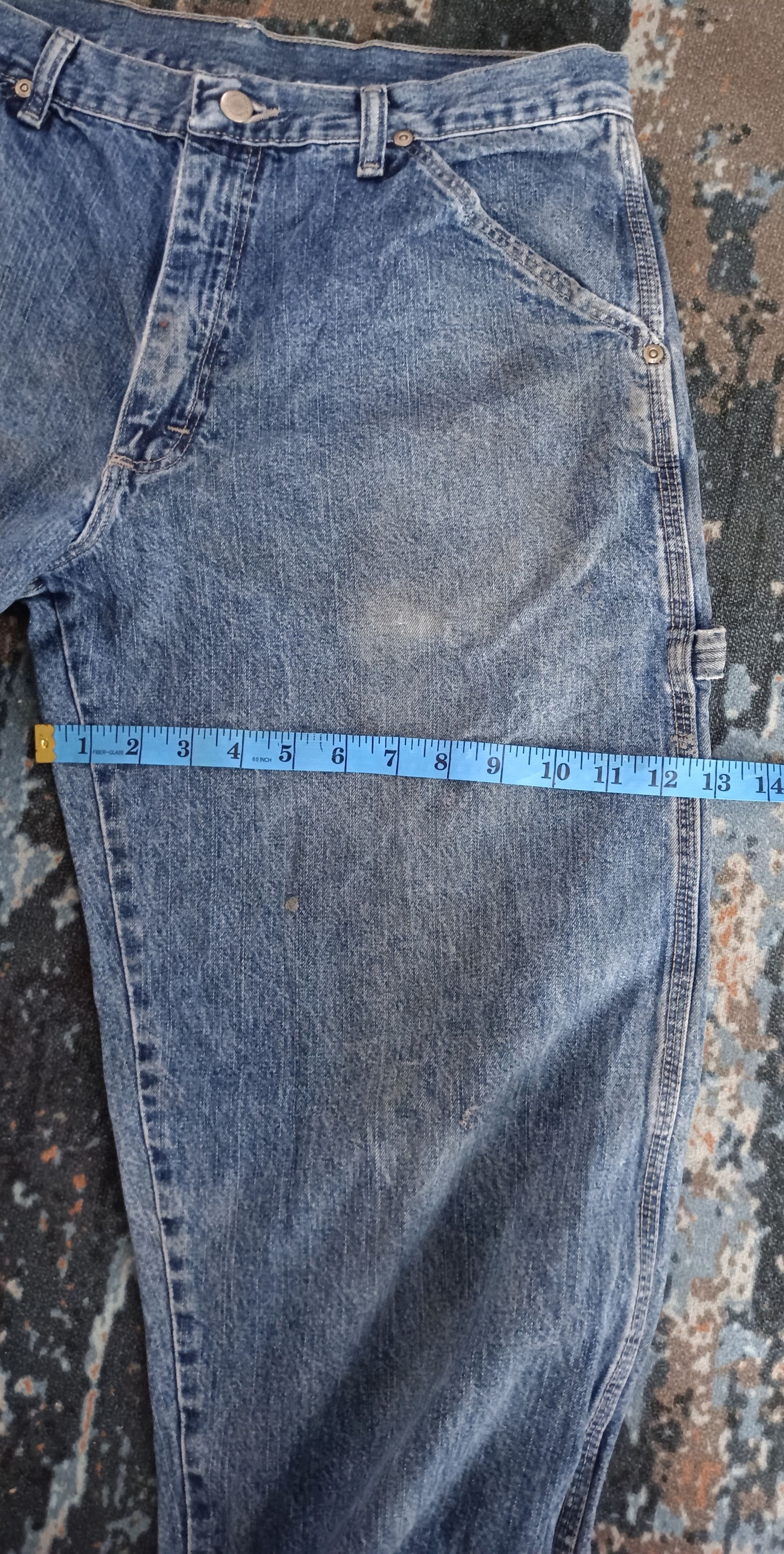 Wrangler Vintage💥 Wrangler Carpenter Workwear Jeans Size US 32 / EU 48 - 14 Thumbnail