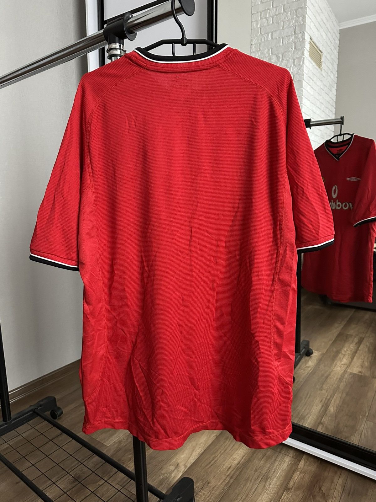 Umbro 2000/2002 Umbro Manchester United Vintage Soccer Jersey Size US XL / EU 56 / 4 - 4 Thumbnail