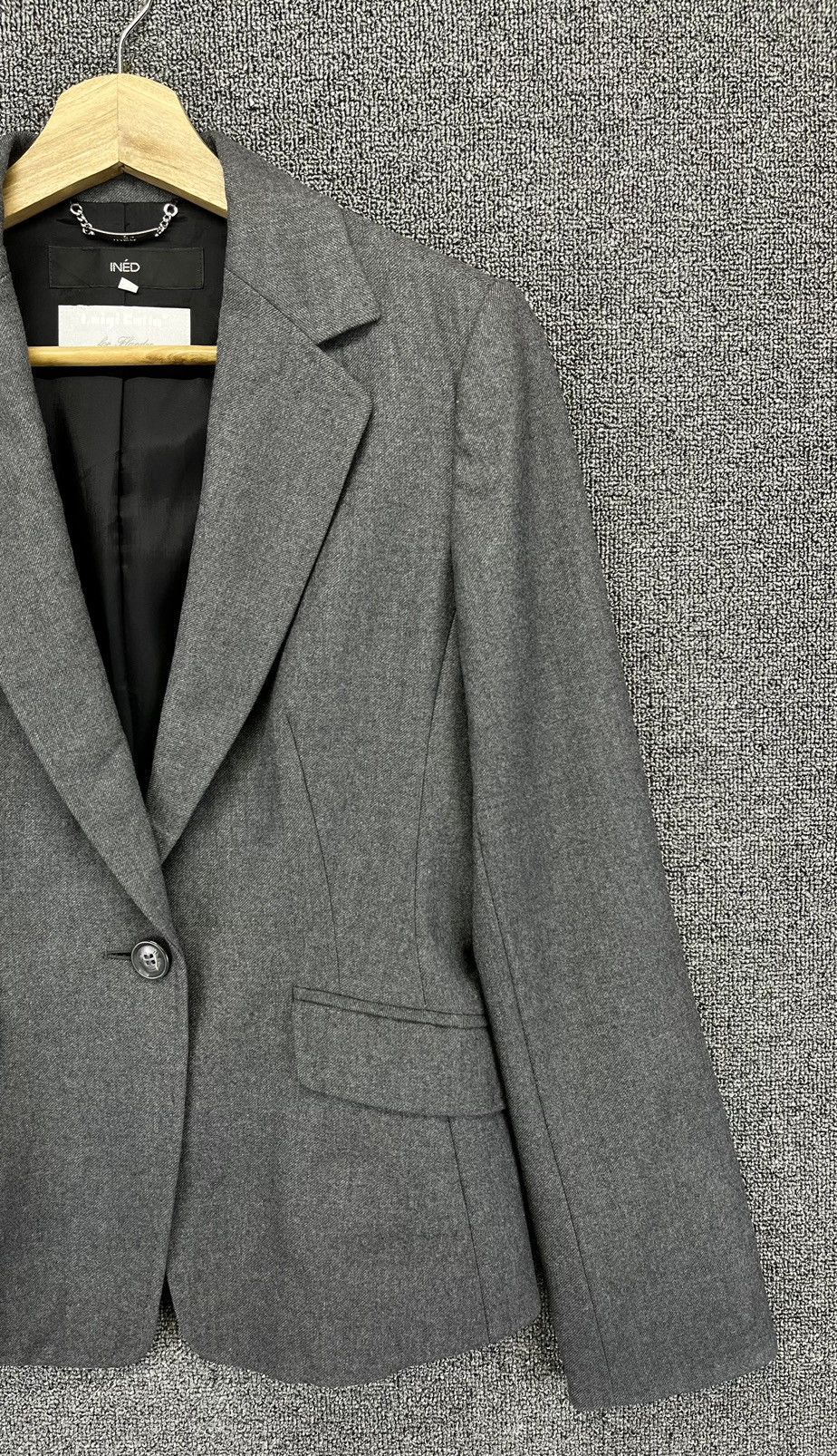 Yohji Yamamoto Vintage Yohji Yamamoto Ined Wool Coat Jacket Size S / US 4 / IT 40 - 4 Thumbnail