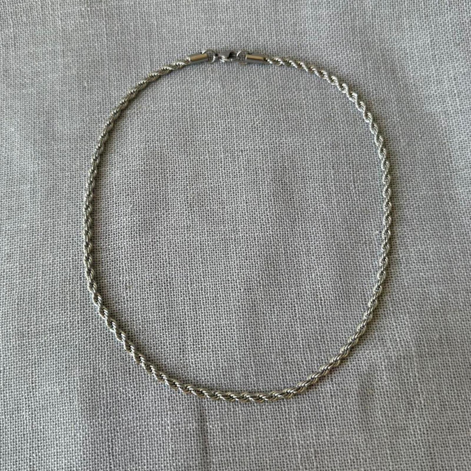Other Twisted rope stainless steel silver WMNS1 Size ONE SIZE - 2 Thumbnail