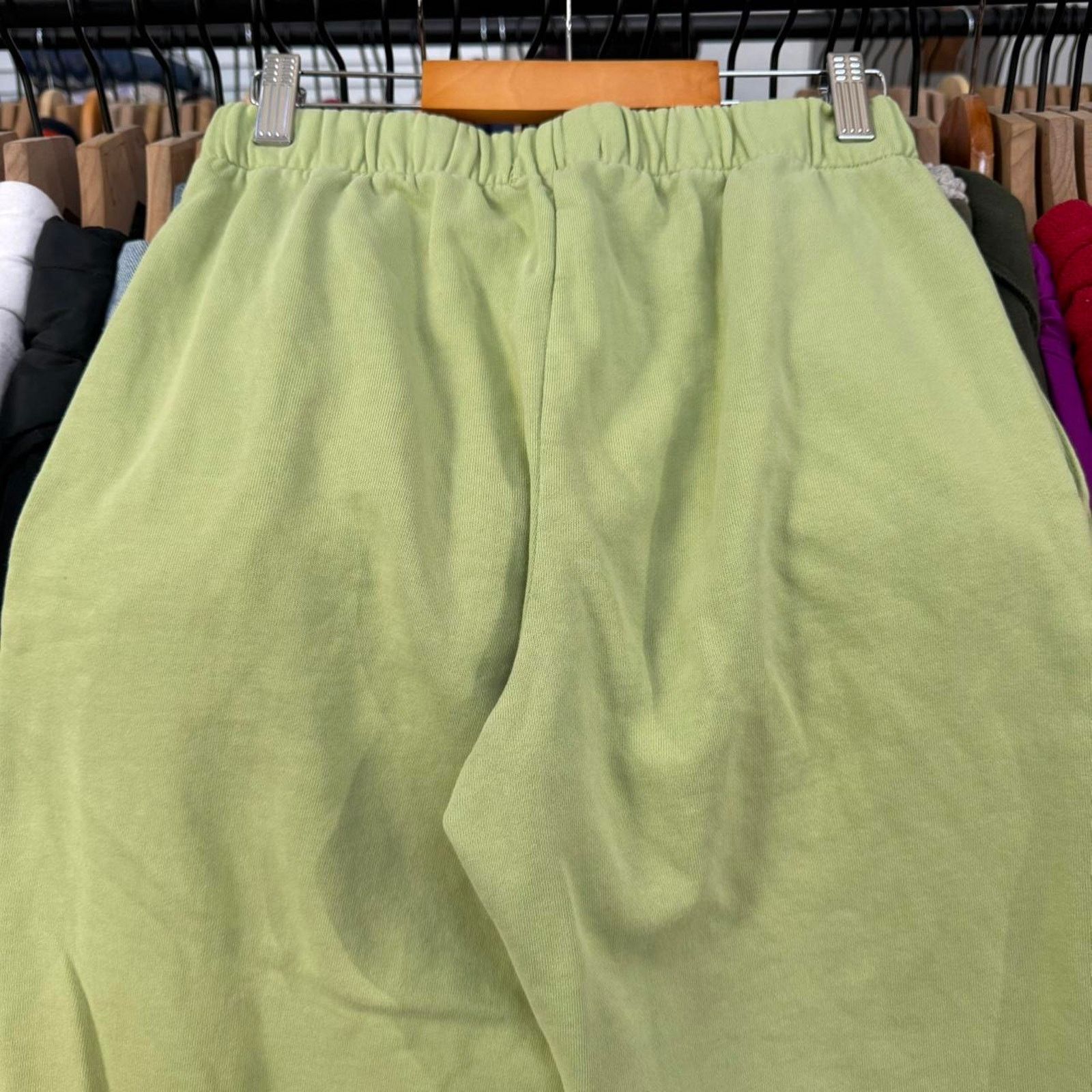 Brandy Melville Brandy Melville Women’s Key Lime Green Sweat Pants Joggers Size 28" / US 6 / IT 42 - 6 Thumbnail