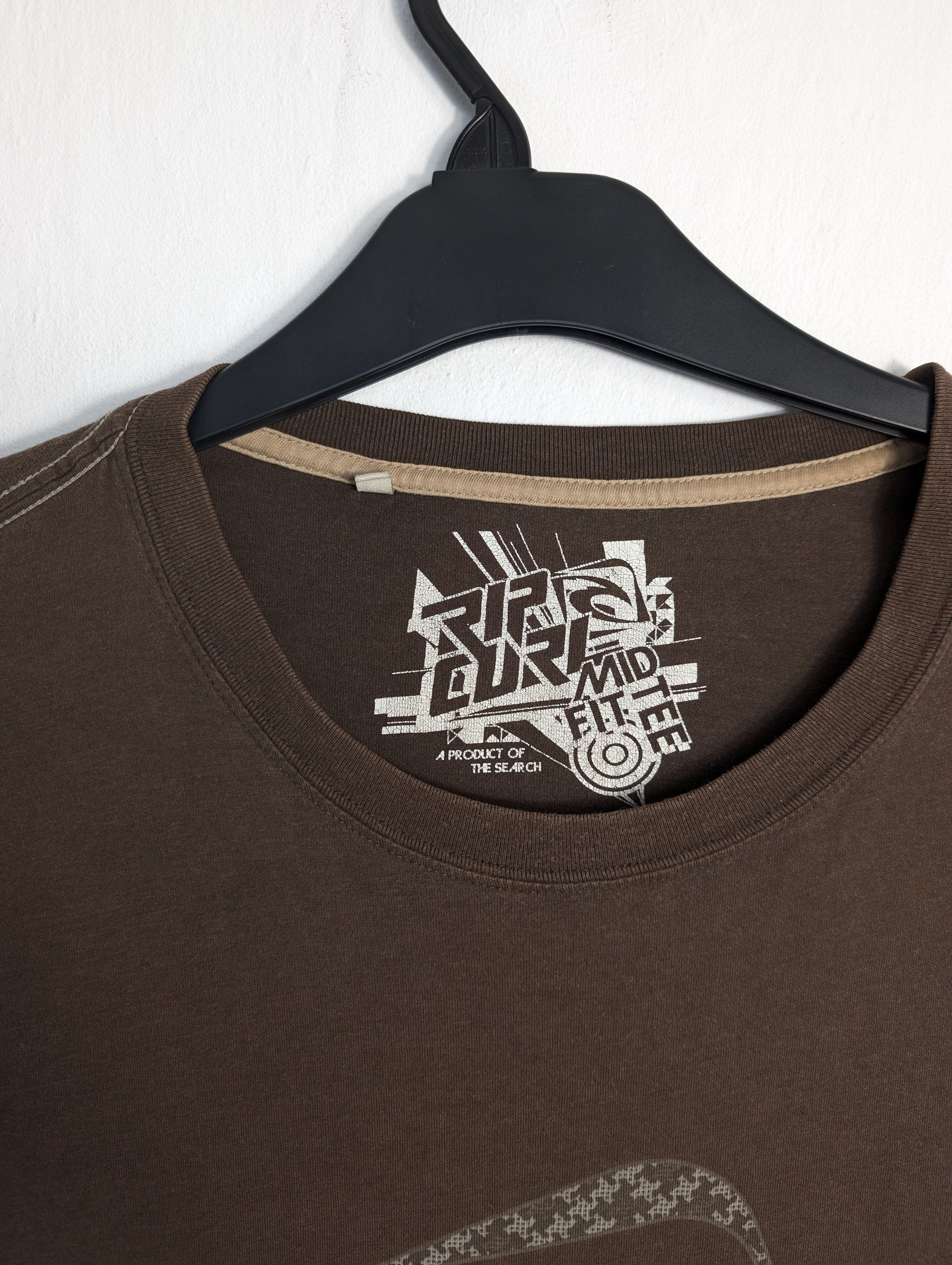 Rip Curl Vintage Rip Curl T-shirt Brown Y2K Surf Skate Graphic Print Size US XL / EU 56 / 4 - 5 Thumbnail