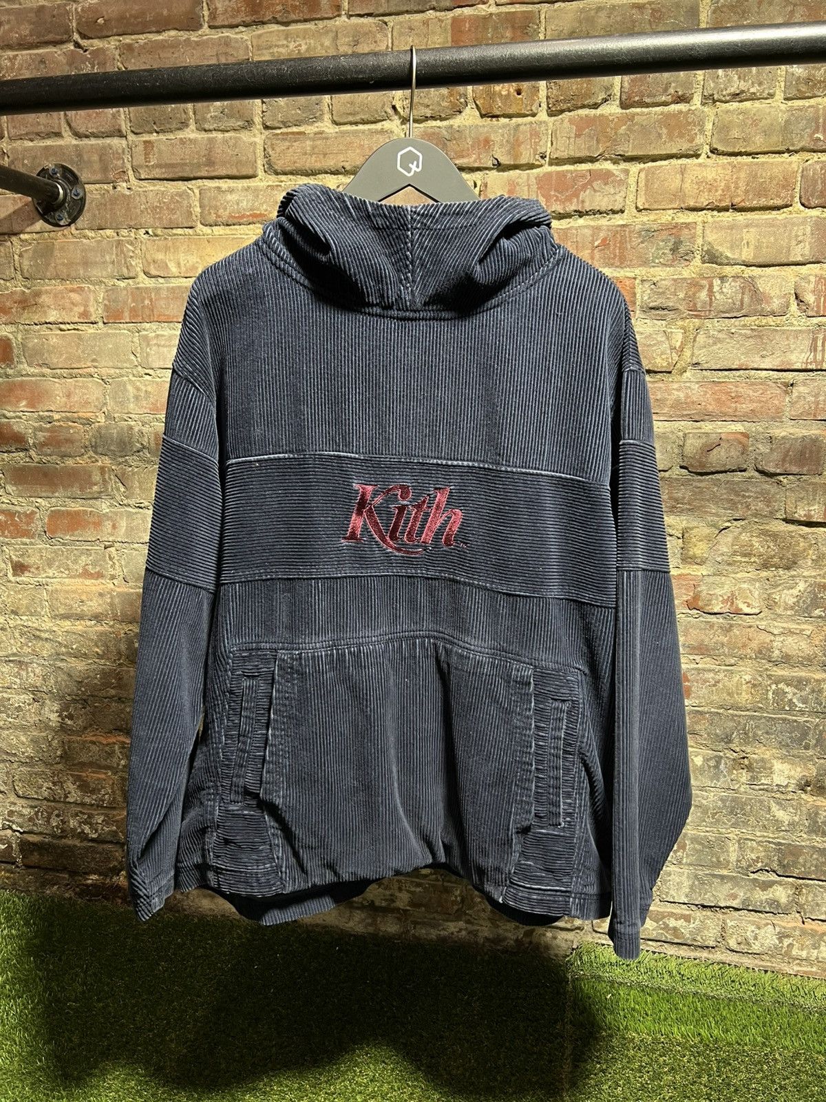 Kith Kith Corduroy Navy Pullover Hoodie Size US M / EU 48-50 / 2 - 1 Thumbnail