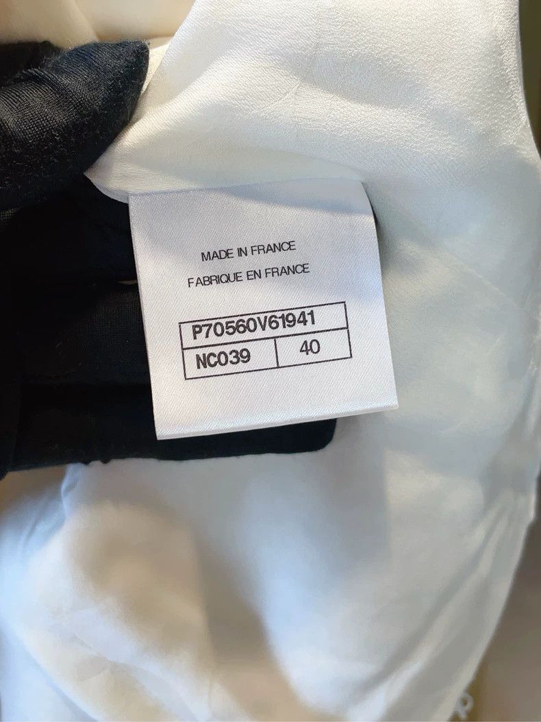 Chanel Chanel White collar double-breasted tweed jacket 2504-Nexta Size S / US 4 / IT 40 - 8 Thumbnail