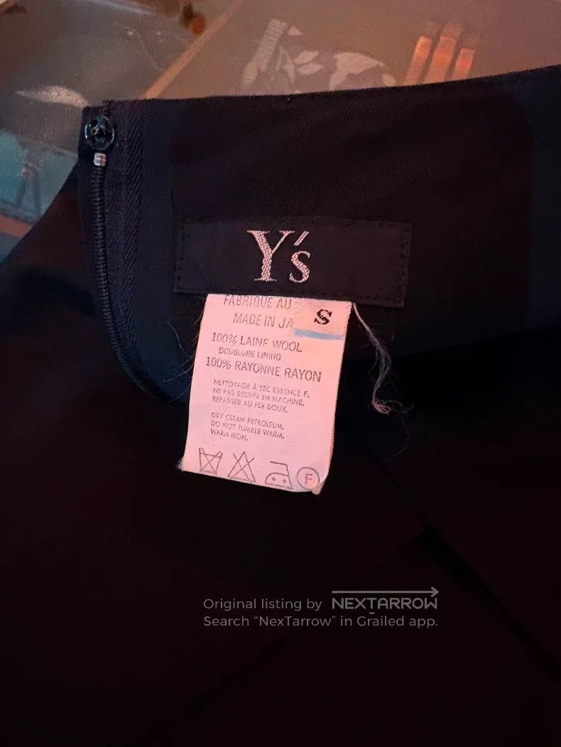 Yohji Yamamoto Yohji Yamamoto size s Medieval minimalist pocket wool suit Size 24" / US 00 / IT 34 - 6 Thumbnail