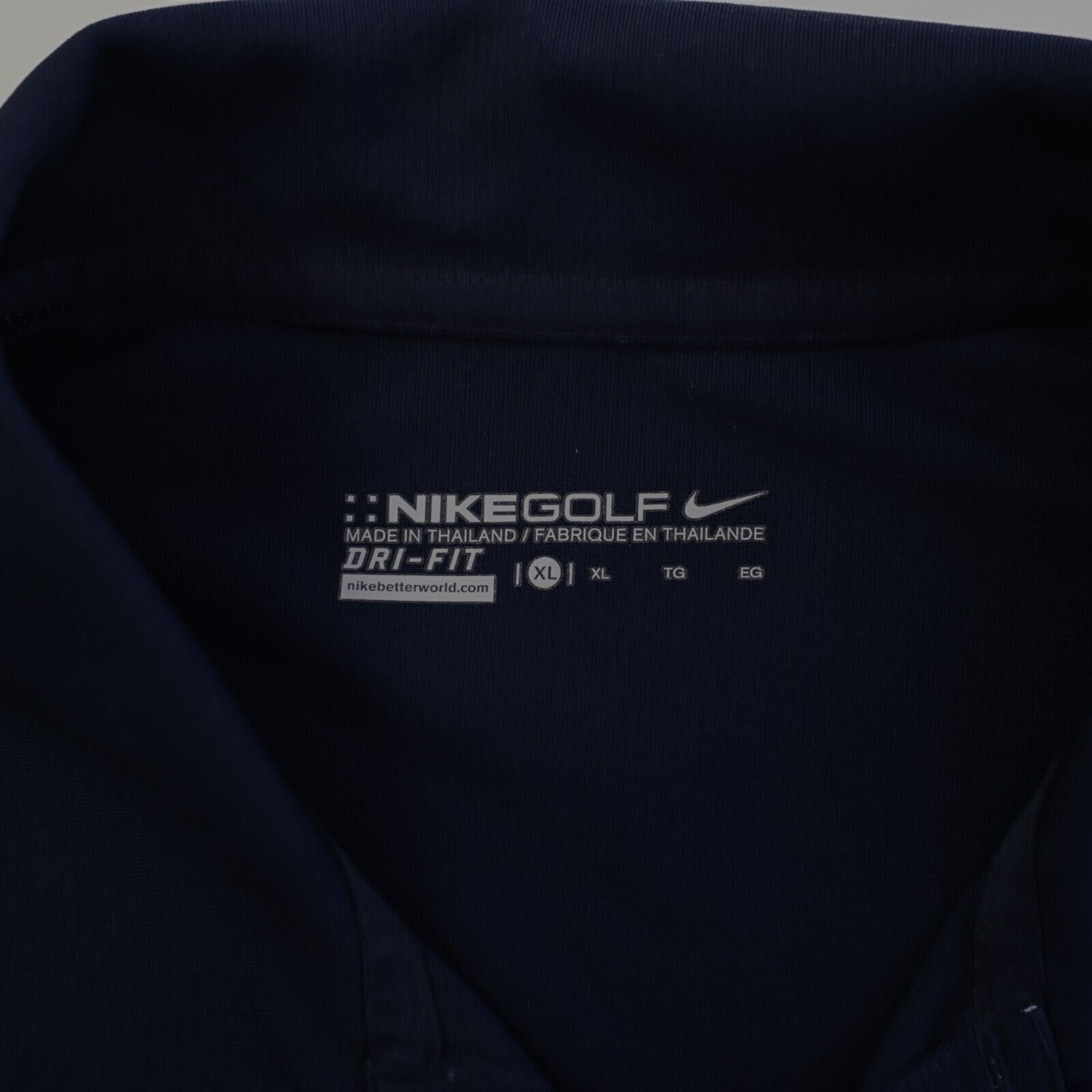 Nike Nike Golf Dri-Fit Blue XL Collared Polo Shirt Emroidered Arm Size US XL / EU 56 / 4 - 8 Thumbnail