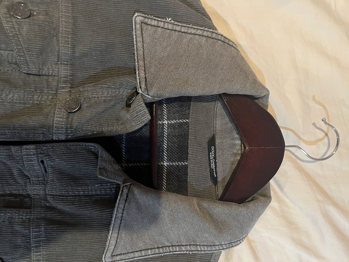 Dolce & Gabbana Corduroy Dolce & Gabbana Jacket Size US L / EU 52-54 / 3 - 3 Thumbnail