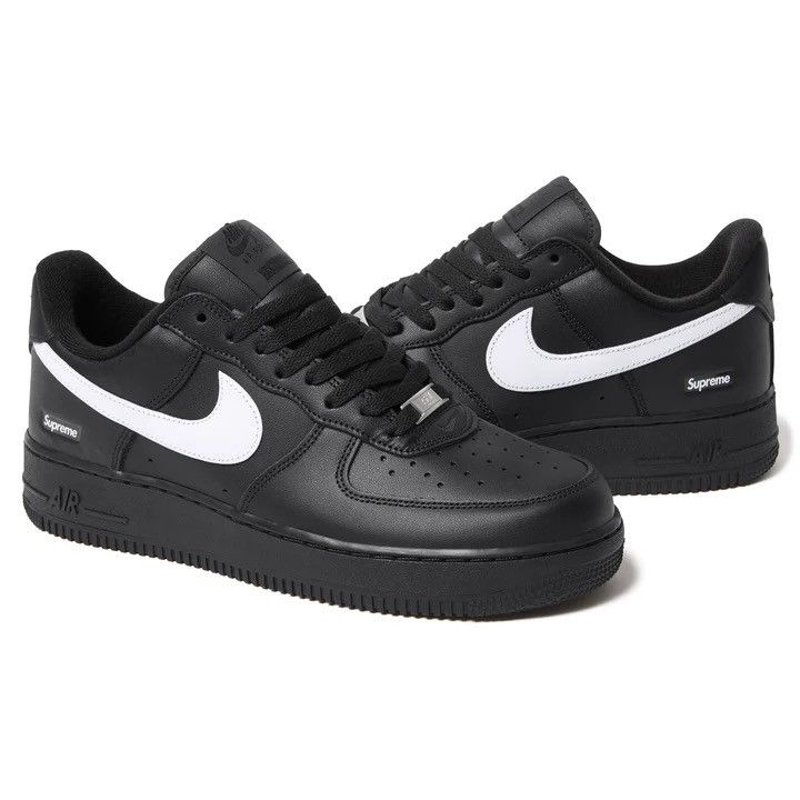 Nike Air Force Low Supreme Black White