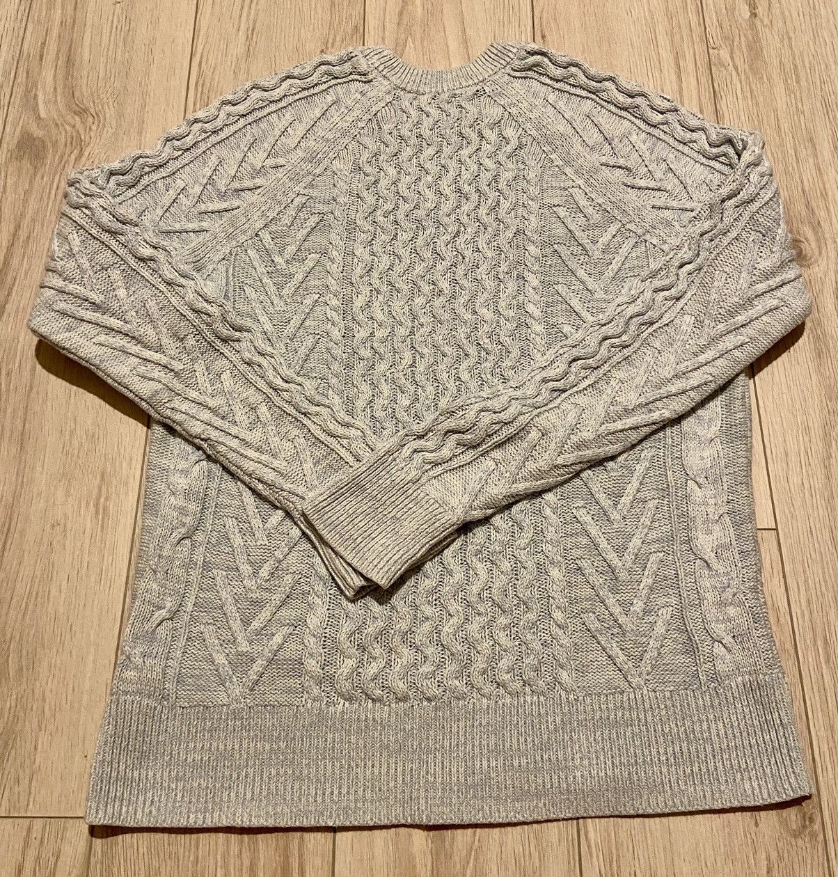 Gap Gap cable crew light blue marl knit sweater Size US M / EU 48-50 / 2 - 2 Thumbnail