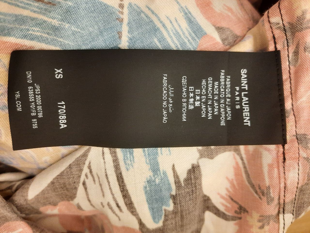 Saint Laurent Paris Hawaiian Floral Shirt Size US XS / EU 42 / 0 - 4 Thumbnail