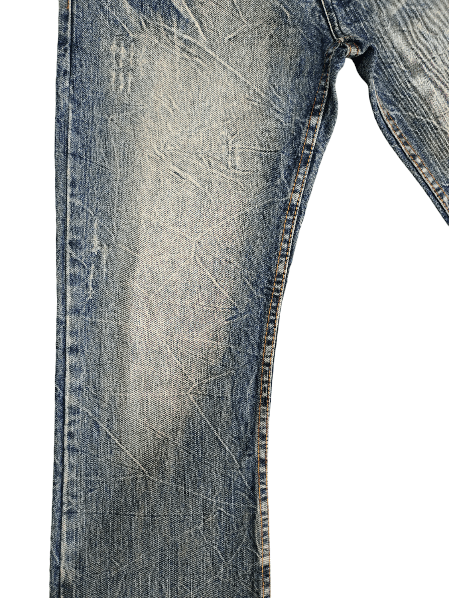 Hysteric Glamour Flare Jeans Legend Of Glamour Studded Distress Denim Bootcut Size US 30 / EU 46 - 9 Thumbnail