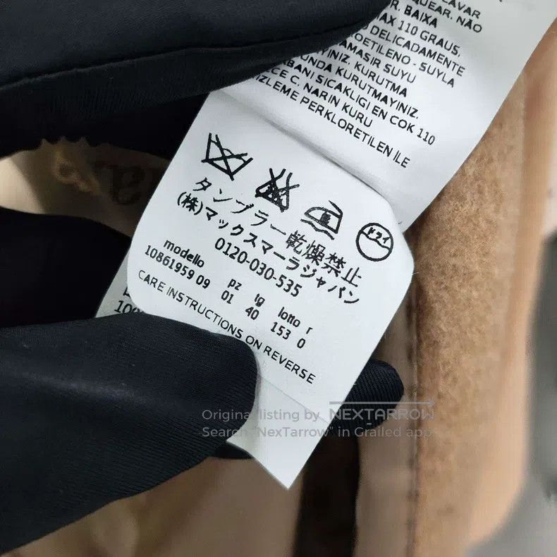 Max Mara Max Mara Camel Hair Hooded Coat Size M / US 6-8 / IT 42-44 - 6 Thumbnail