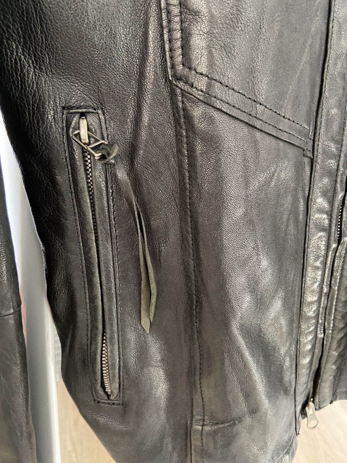 5351 POUR LES HOMMES 5351 Leather Zip Jacket Size US M / EU 48-50 / 2 - 5 Thumbnail