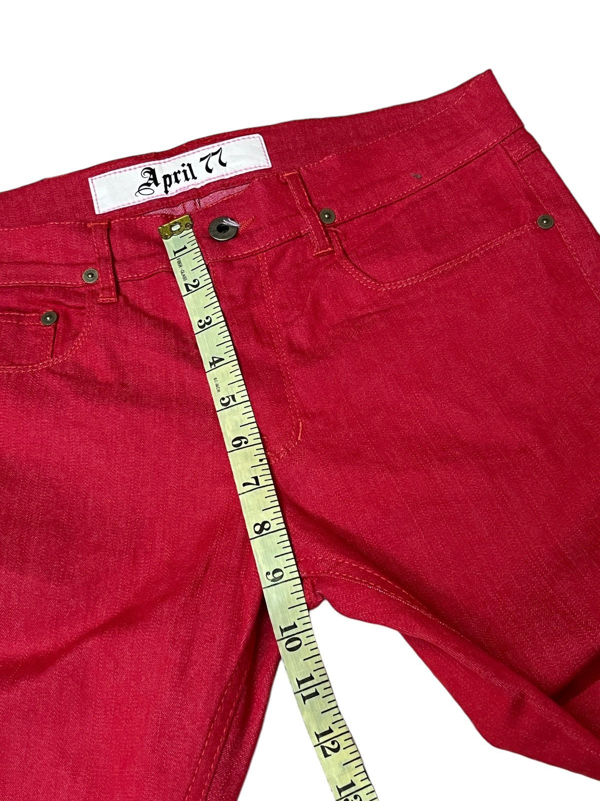 April 77 APRIL 77 JOEY COLORDRIVE SLIM FIT JEANS Size US 31 - 13 Thumbnail