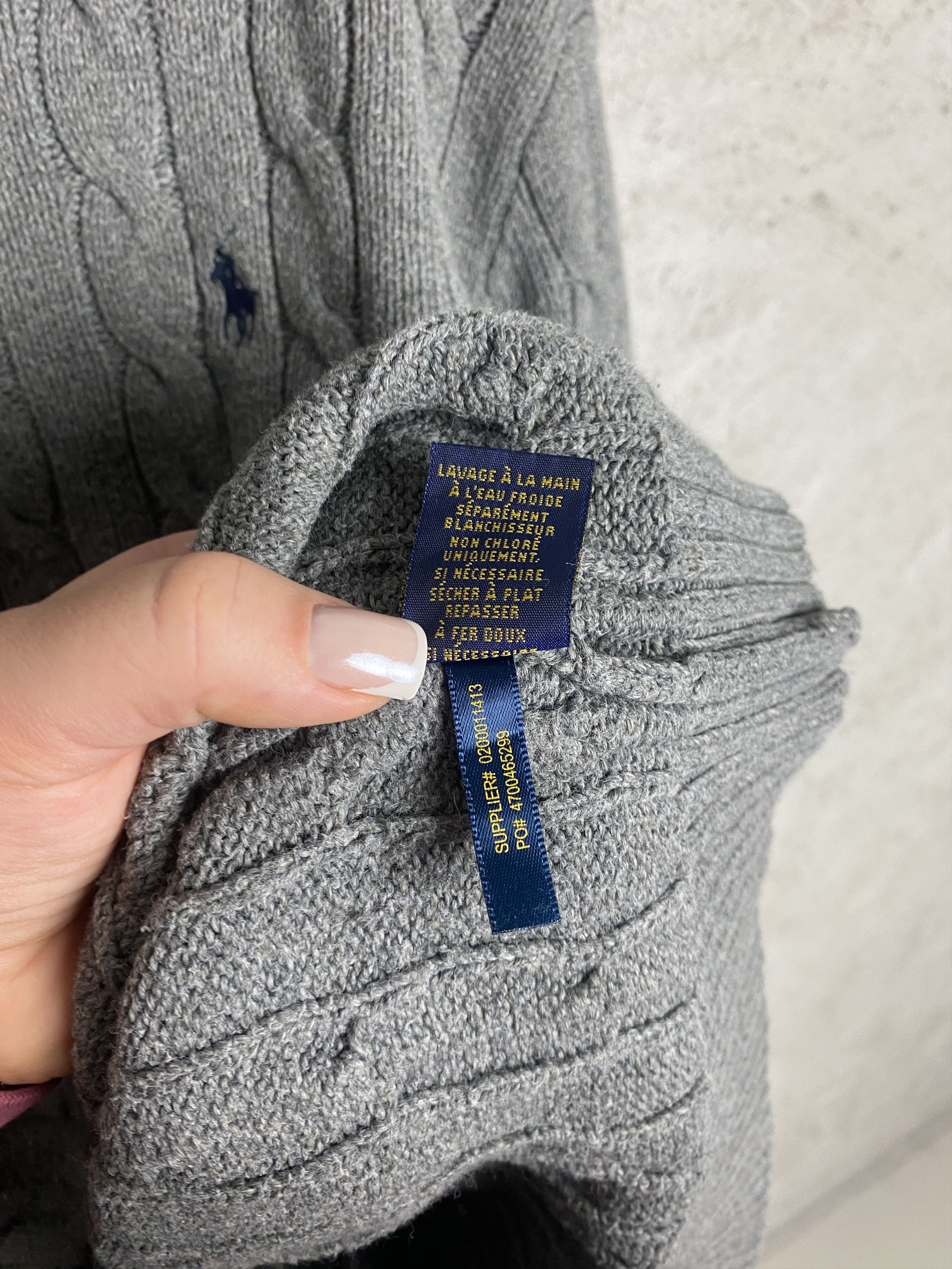 Polo Ralph Lauren Polo Ralph Lauren cableknit sweater y2k casual oldmoney Size US L / EU 52-54 / 3 - 6 Thumbnail