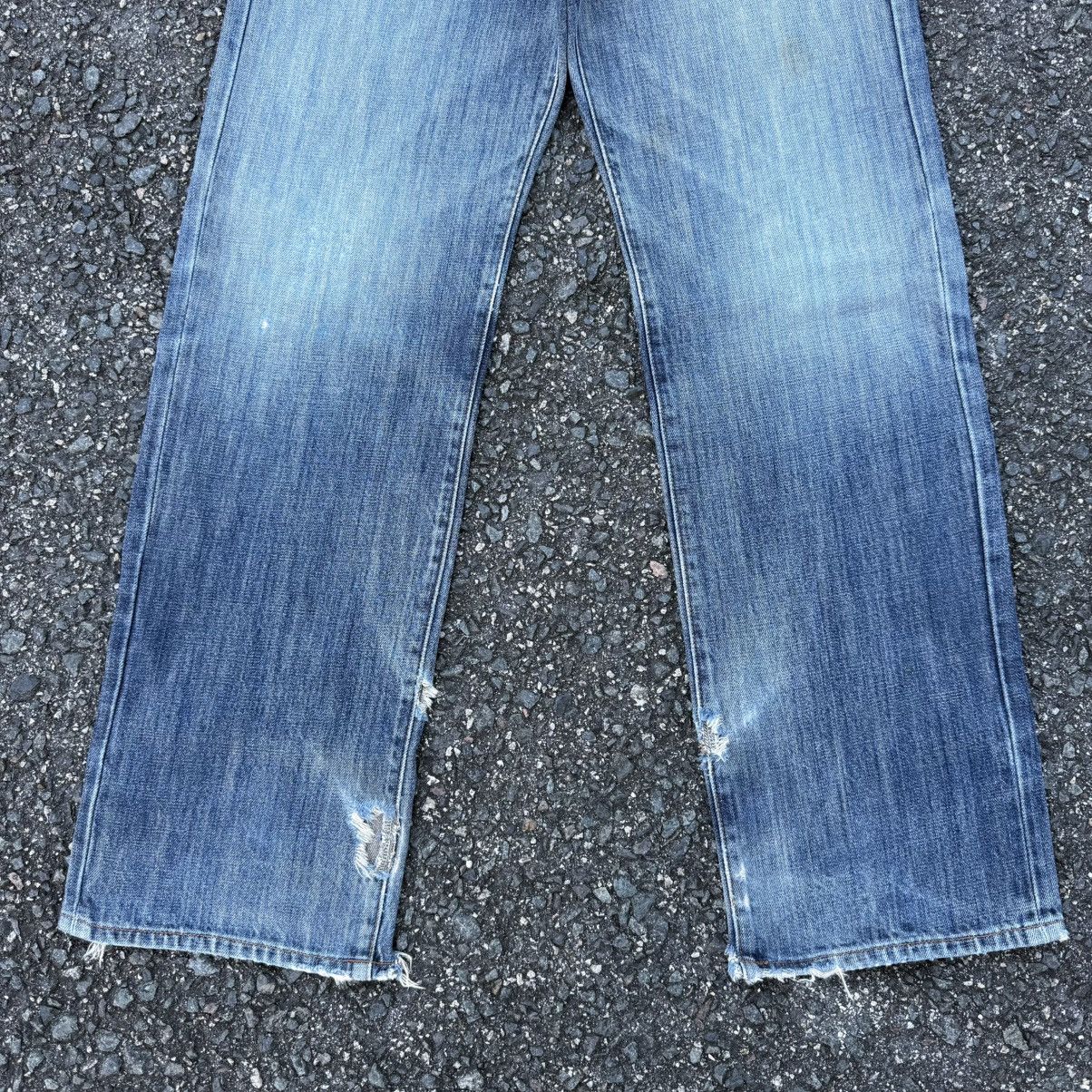 Japanese Brand vinatege gold rush Mud wash denim jean pants Size US 28 / EU 44 - 5 Thumbnail