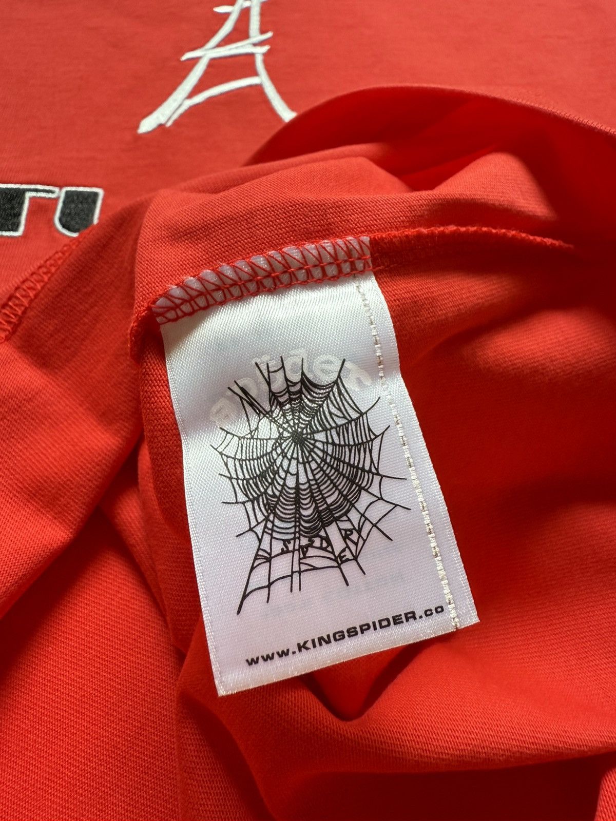 Sp5der Sp5der Atlanta Paris Tee Red XL Size US XL / EU 56 / 4 - 7 Thumbnail