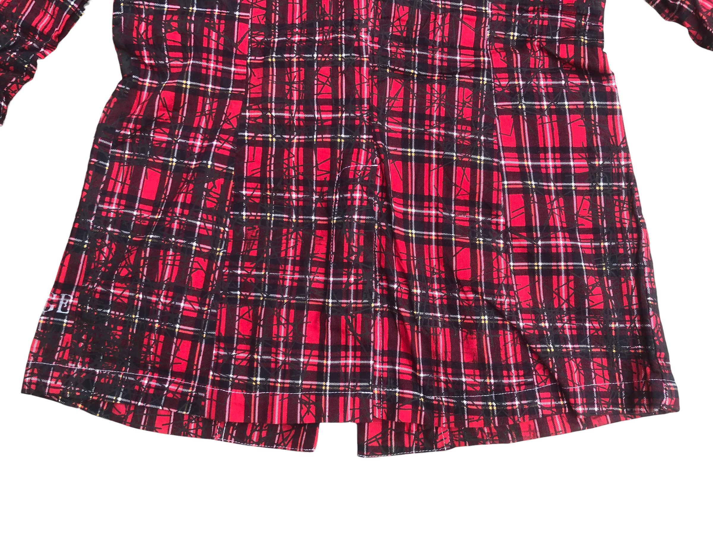 If Six Was Nine 🔥Y2K H.NAOTO H.ANARCHYISM Coat Vest Bondage Tartan Punk Size US M / EU 48-50 / 2 - 9 Thumbnail