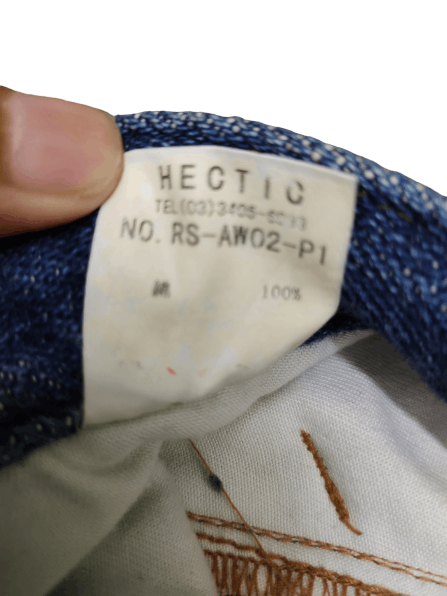 realmad HECTIC Baggy Jeans Hectic Japan Wide Leg Baggy Jeans Y2k Streetwear Size US 35 - 13 Thumbnail