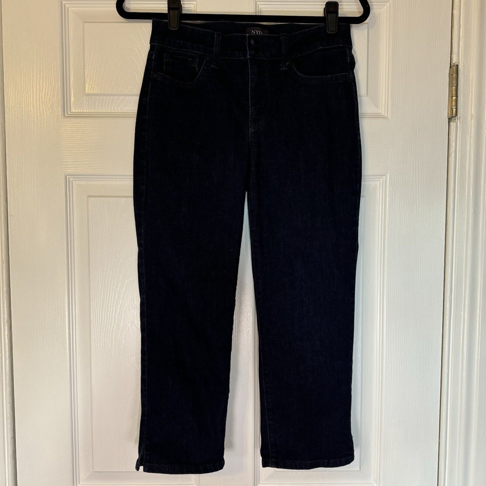 NYDJ NYDJ Lana Capri Jeans Cool Embrace Lift X Tuck Tech Size 4 Size 27" / US 4 / IT 40 - 1 Thumbnail