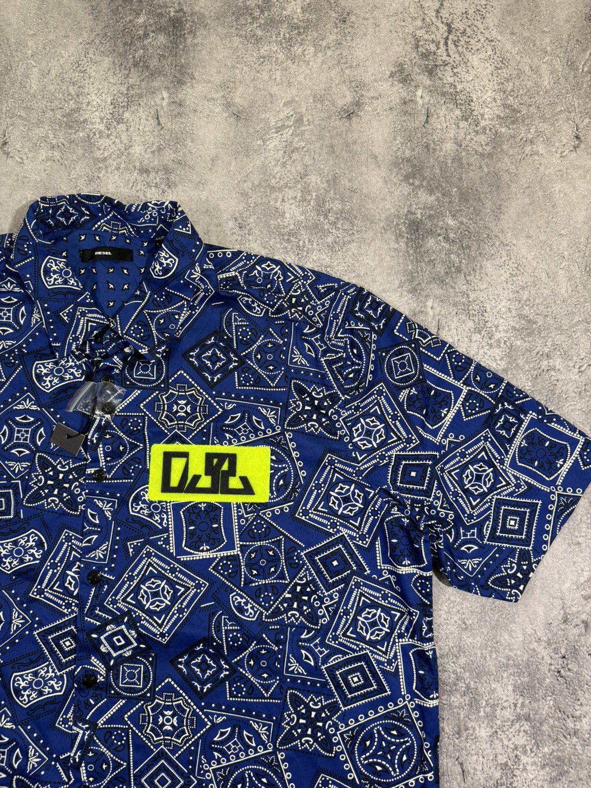 Diesel Short Sleeve Diesel Shirt Size US XXL / EU 58 / 5 - 3 Thumbnail