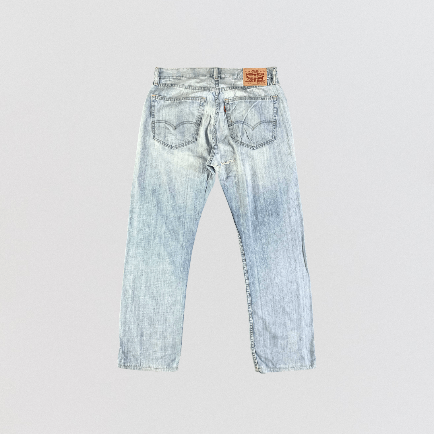 Levi's × Vintage Vintage Light Wash Levis 505 Jeans-JM3210 Size US 33 - 2 Thumbnail