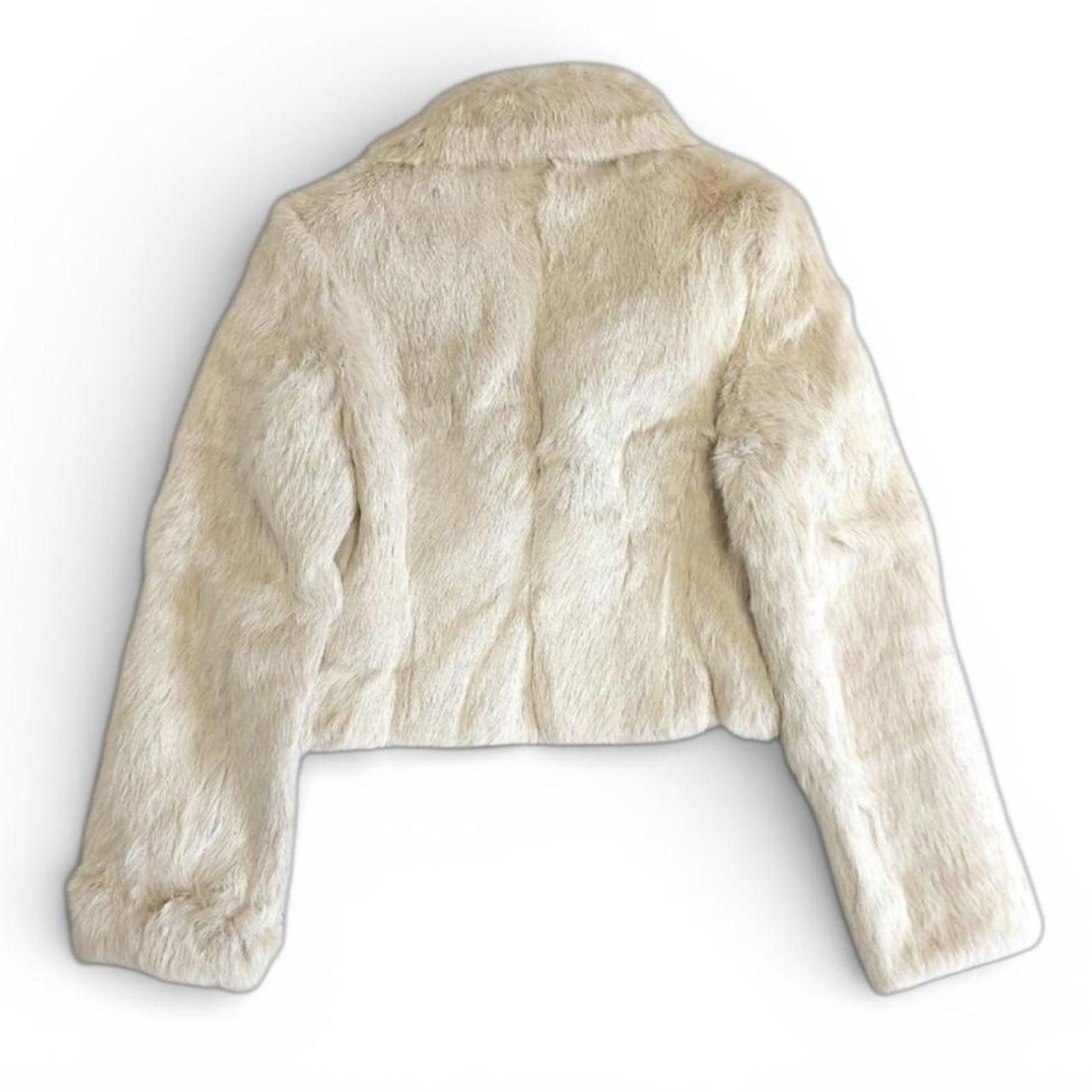 Other Real rabbit fur whimsy coquette short jacket coat Size XS / US 0-2 / IT 36-38 - 2 Thumbnail