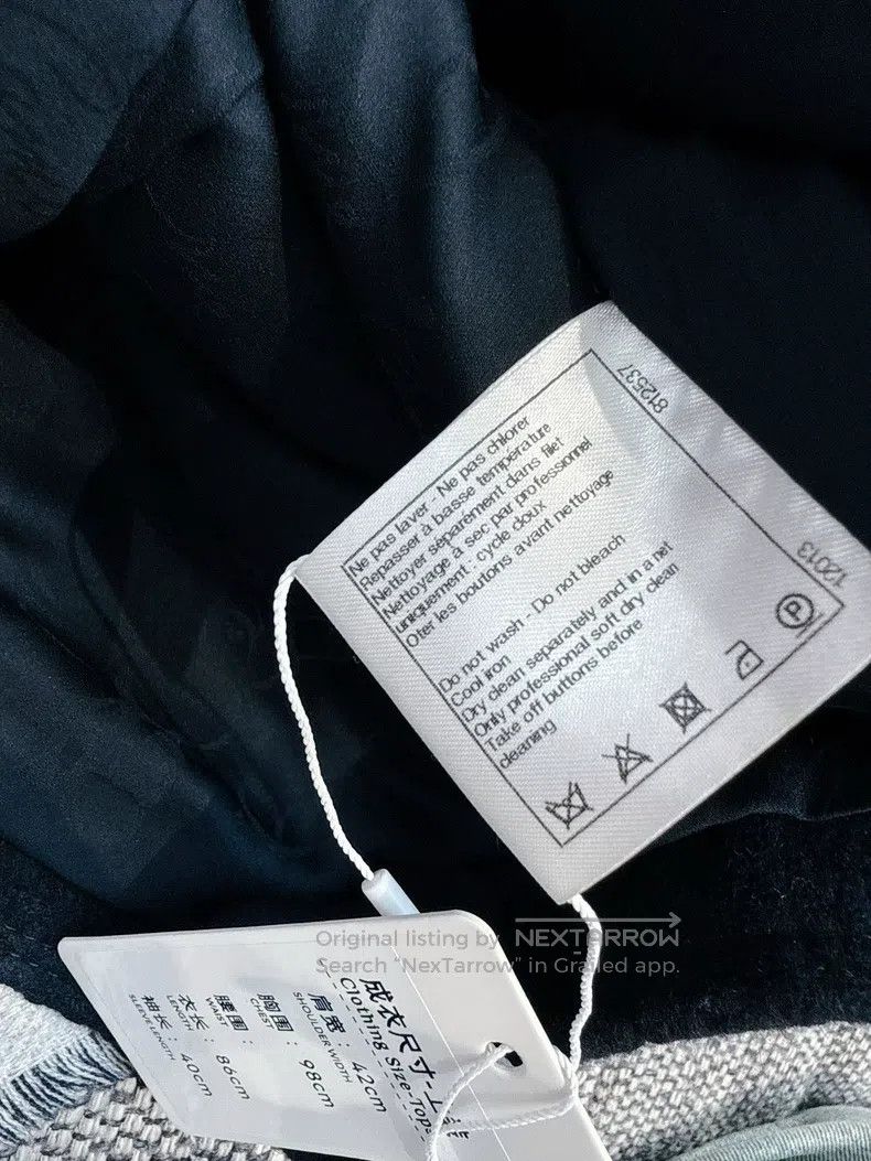 Chanel Chanel 14B blue and black medium and long tweed coat Size S / US 4 / IT 40 - 5 Thumbnail