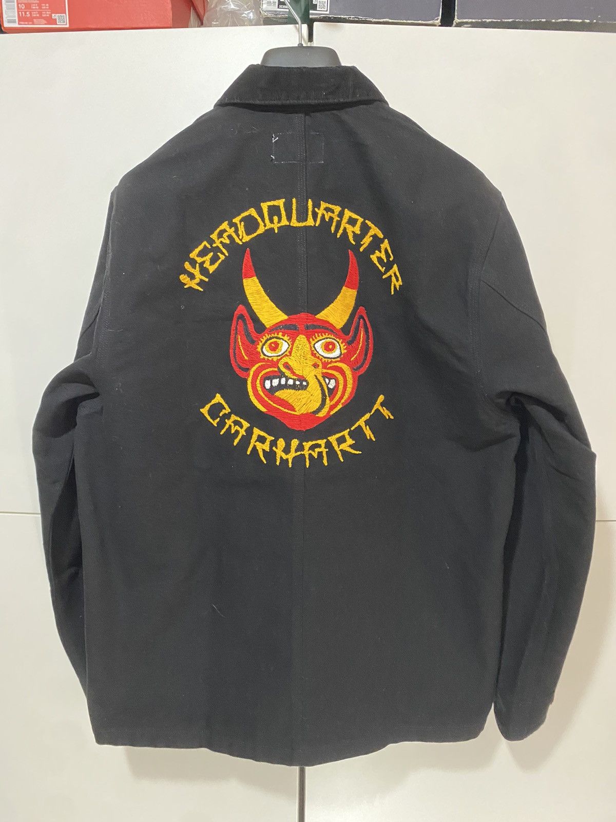 Carhartt Wip Michigan Coat Carhartt Wip x Headquarters XL jacket black Size US XL / EU 56 / 4 - 1 Thumbnail