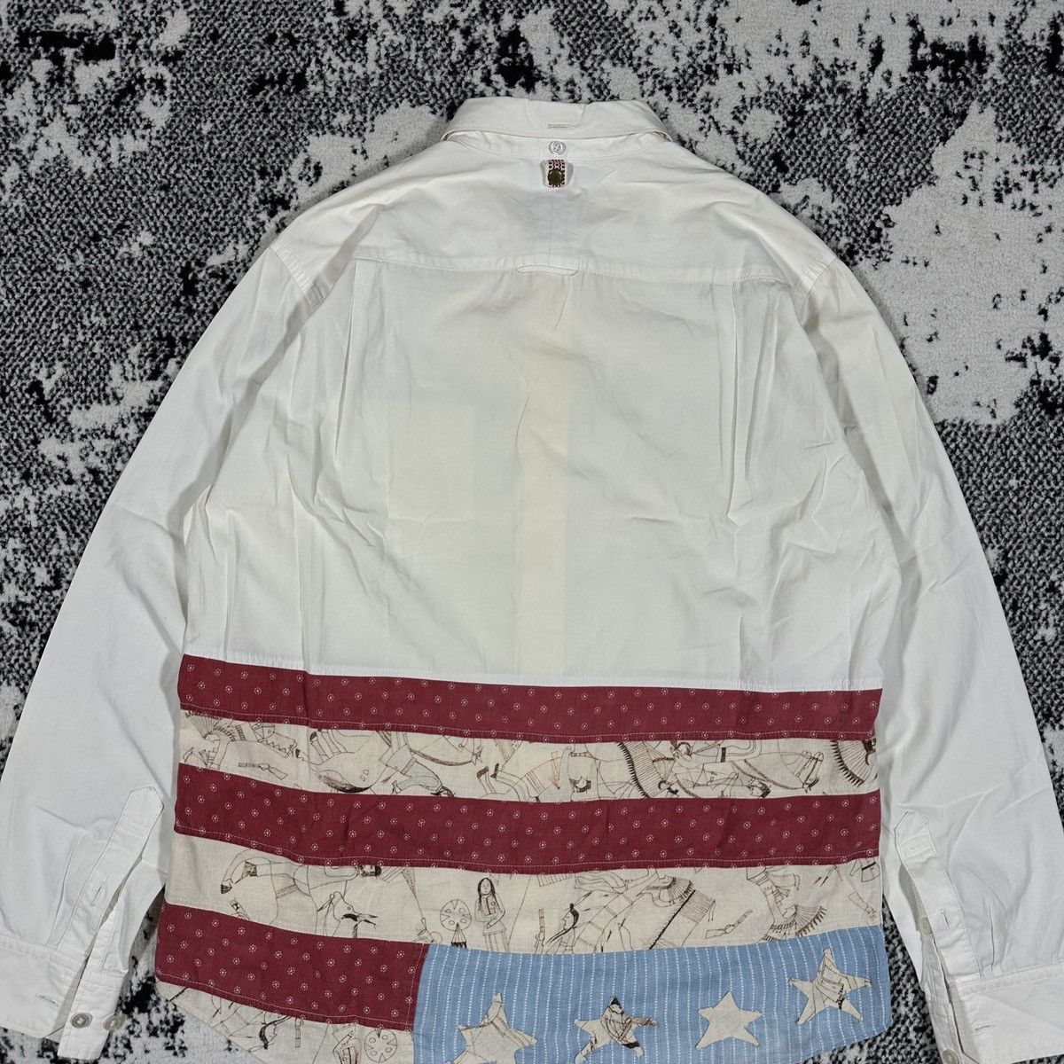 Visvim VISVIM LUNGTA STARS FLAG SHIRT 15SS | Grailed