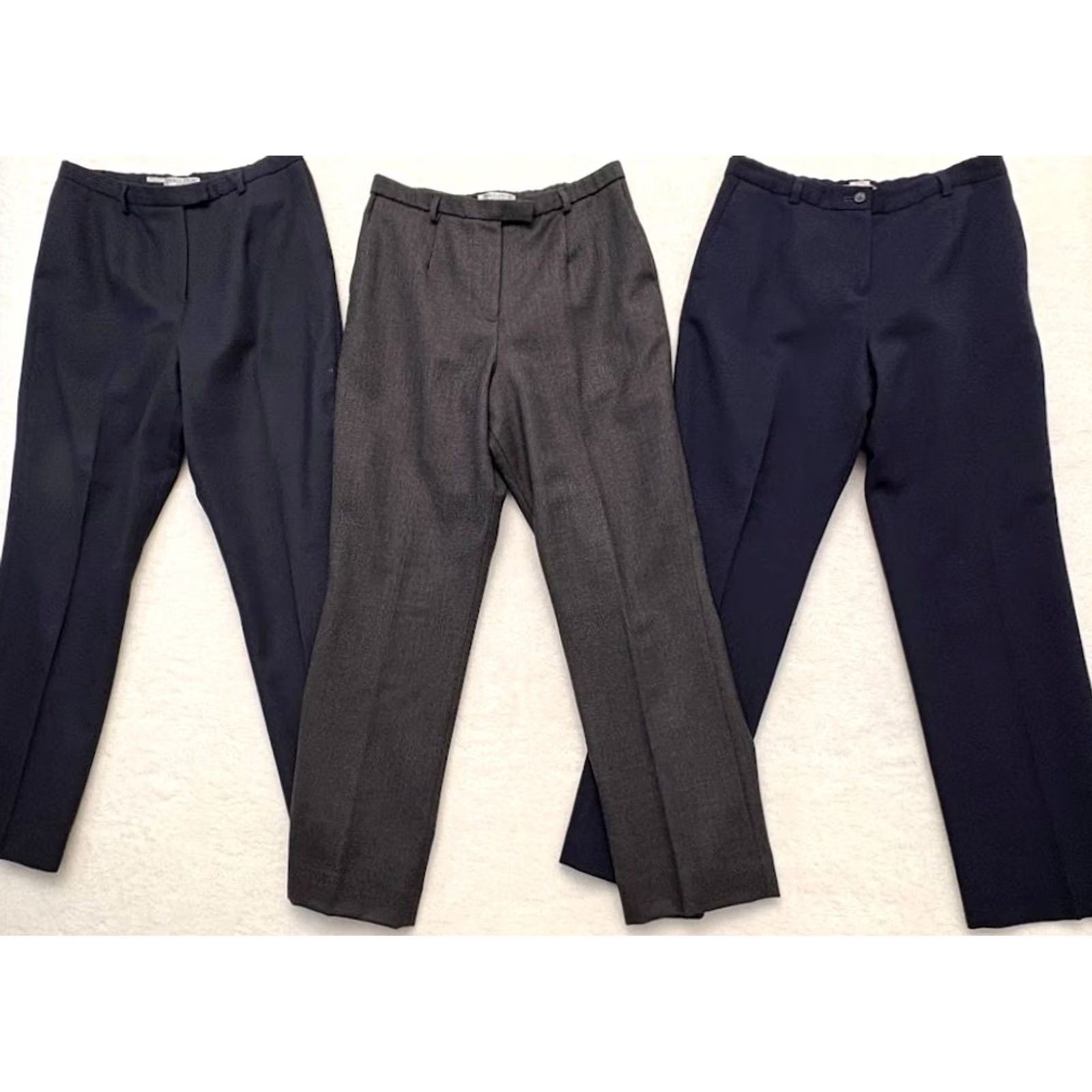 Pendleton VINTAGE Pendleton Pants Womens 8P Pleated Wool Size PETITE High Rise Trouser Size 30" / US 8 / IT 44 - 2 Thumbnail