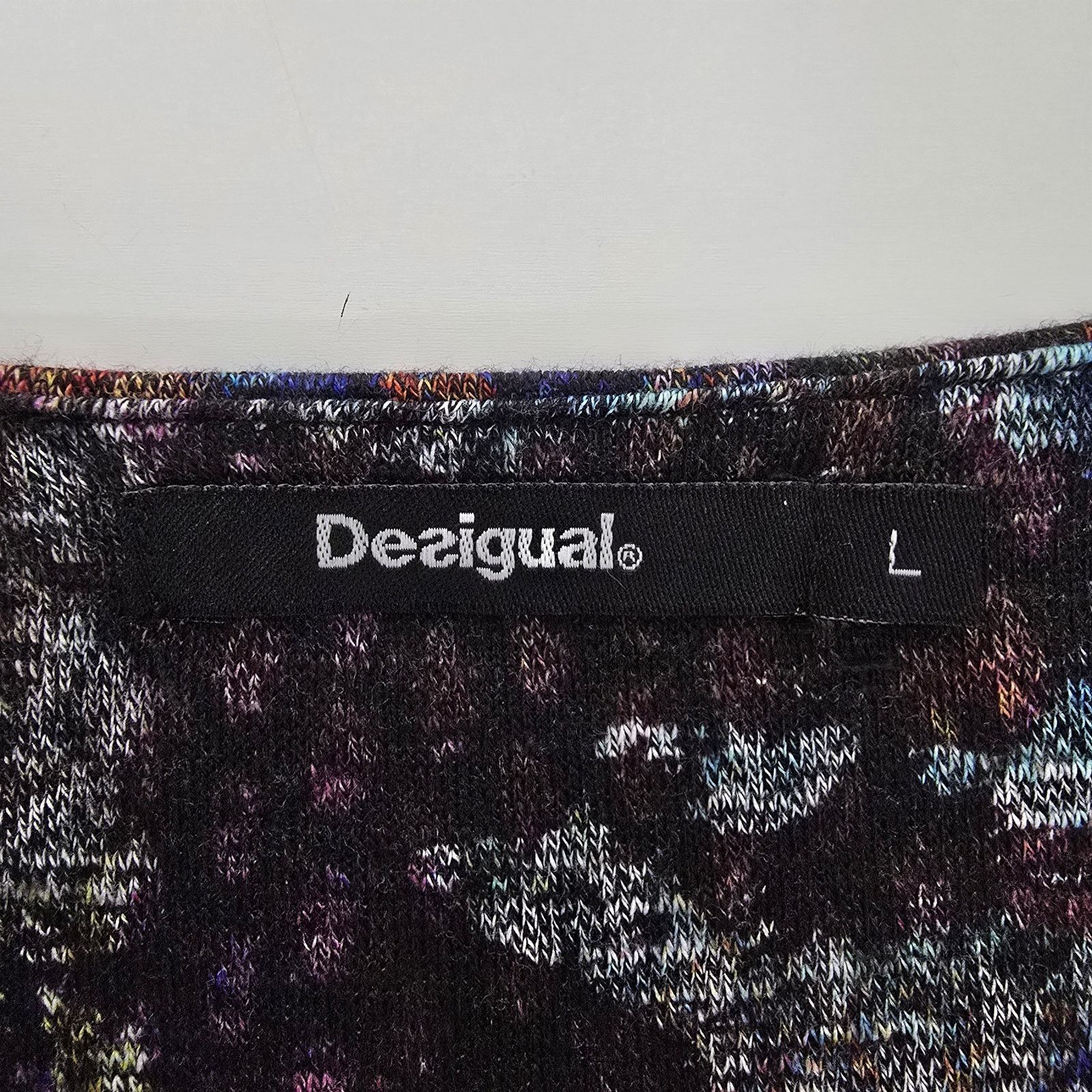 Desigual Desigual Harmonie Drape Dress Women's M/L Short Sleeve Size M / US 6-8 / IT 42-44 - 11 Thumbnail