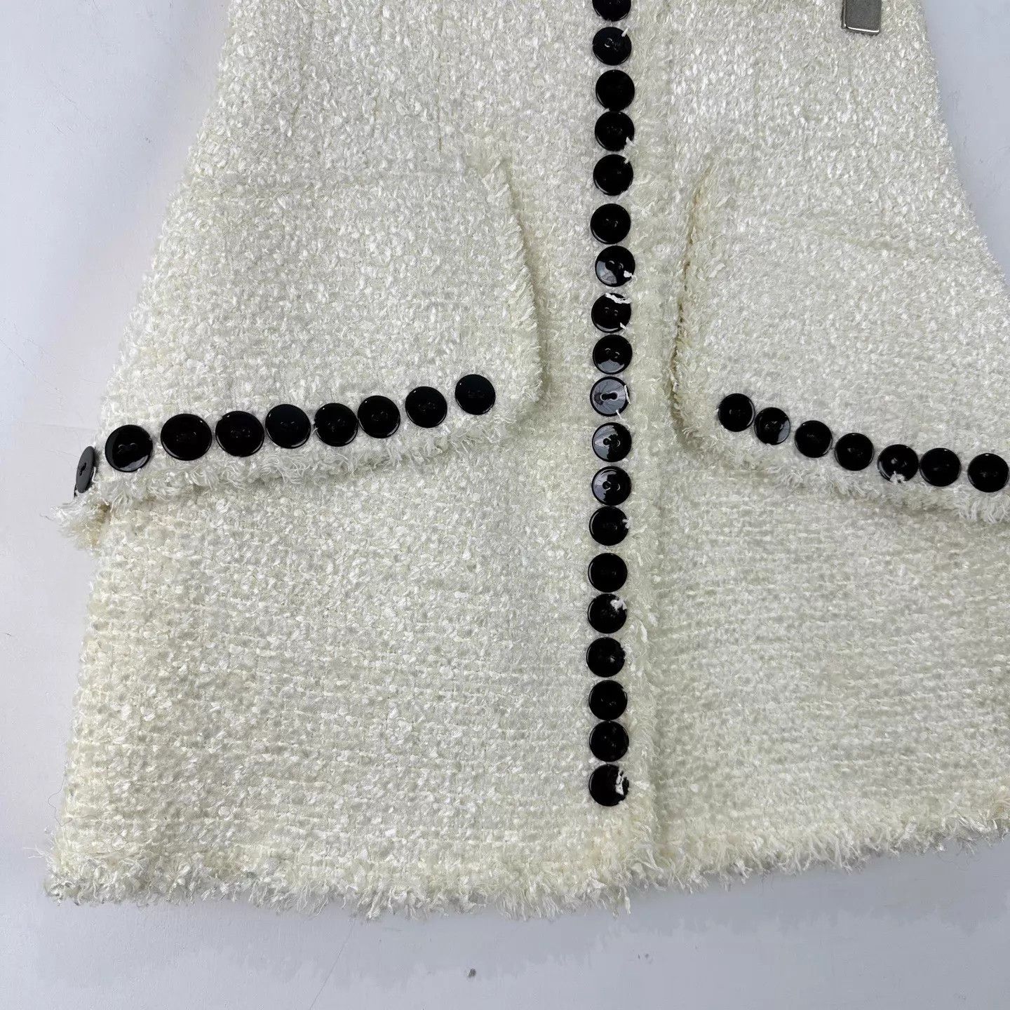 Alexander Wang Alexanderwang women's Runway Tweed Mini Skirt 0 (99 New) Size 25" / US 0 / IT 36 - 3 Thumbnail