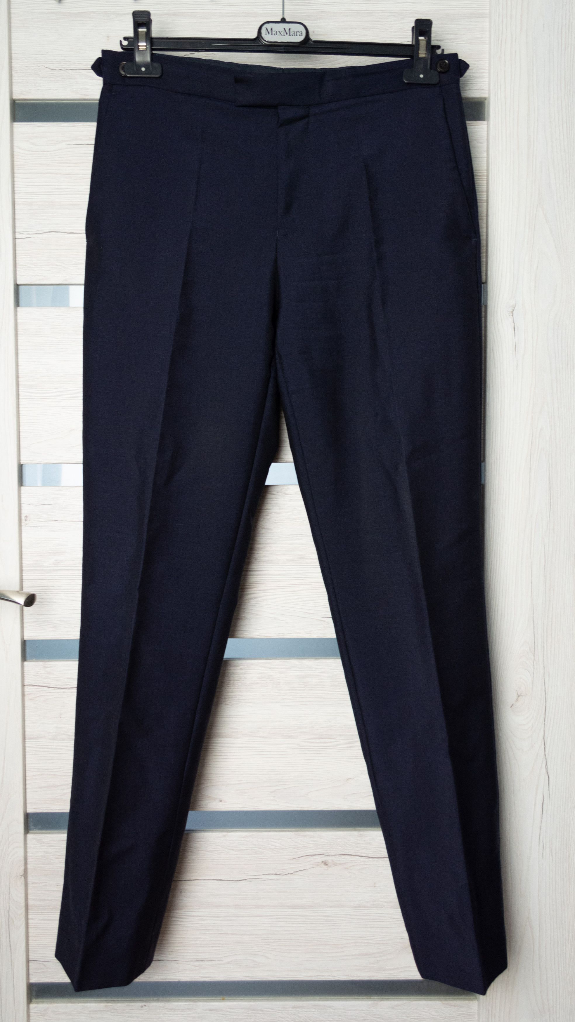 Reiss REISS navy suit wool moher Size 36R - 4 Thumbnail