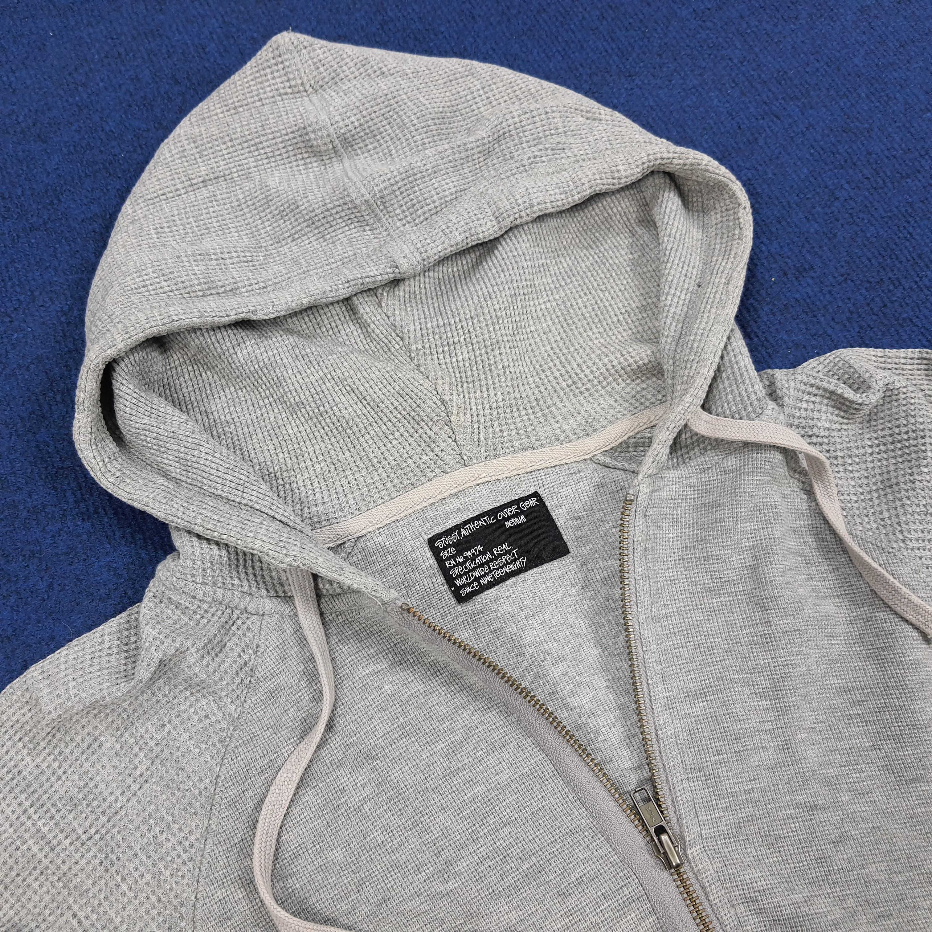 Stussy × Vintage Vintage Stussy Skateboards Custom Logo Zipper Hoodies Size US M / EU 48-50 / 2 - 4 Thumbnail