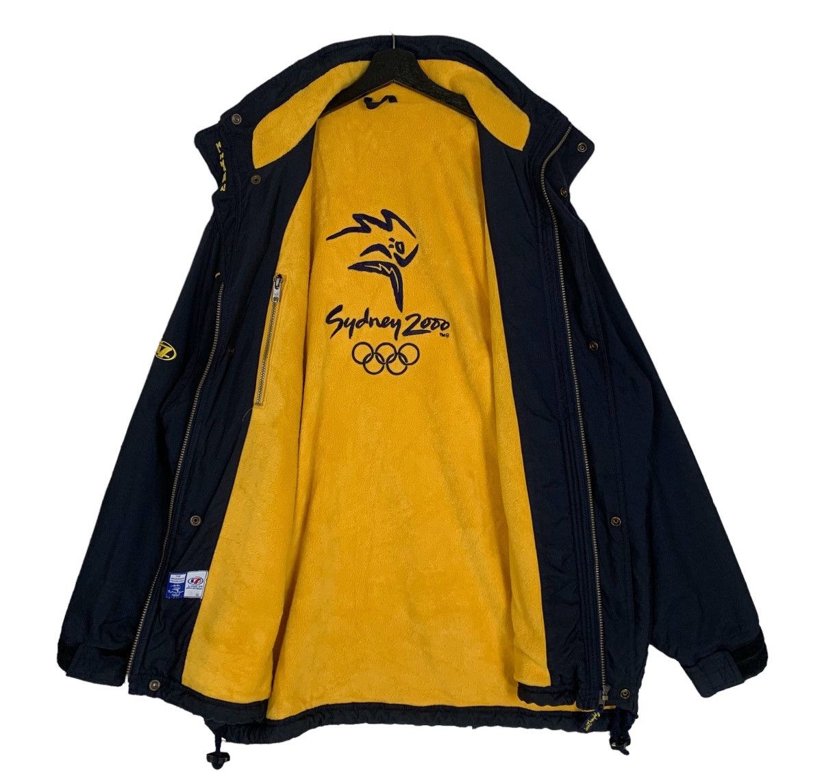 Japanese Brand Line 7 Syedney Olimpic 200 Sportwear Vintage Jacket Size US XL / EU 56 / 4 - 4 Thumbnail