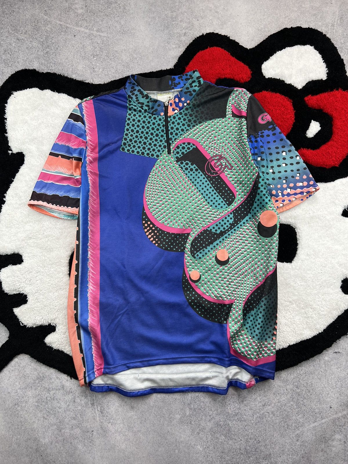 Vintage Vintage 90s Gonso Cycling Jersey Size US L / EU 52-54 / 3 - 1 Thumbnail