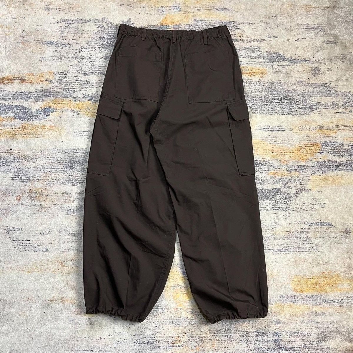 Japanese Brand Gu super wide cargo balloon pants black size 31-34 Size US 32 / EU 48 - 2 Thumbnail