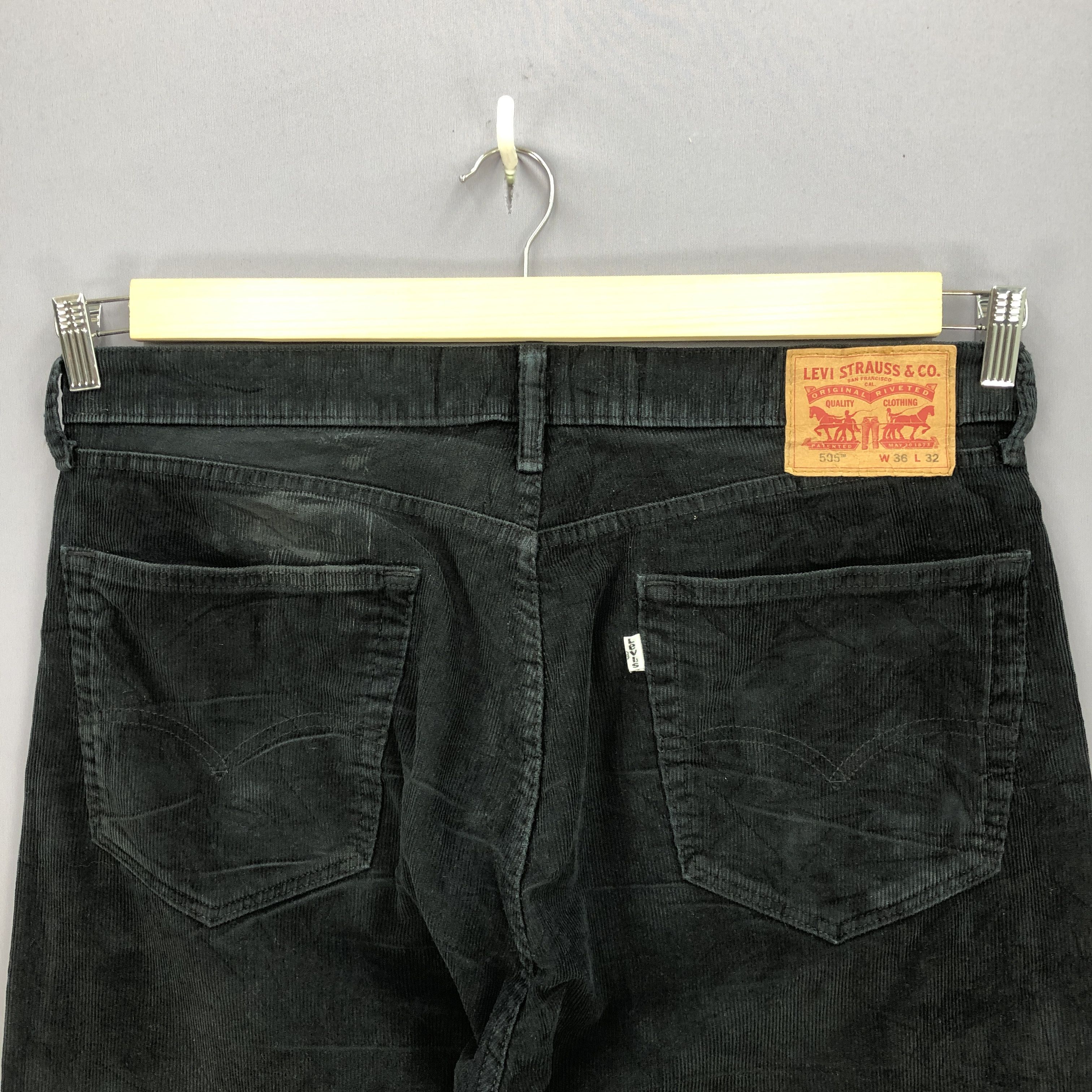 Levi's × Vintage Vintage Levis 505 Black Jeans Levi's Faded Light Wash Denim. Size US 38 / EU 54 - 6 Thumbnail