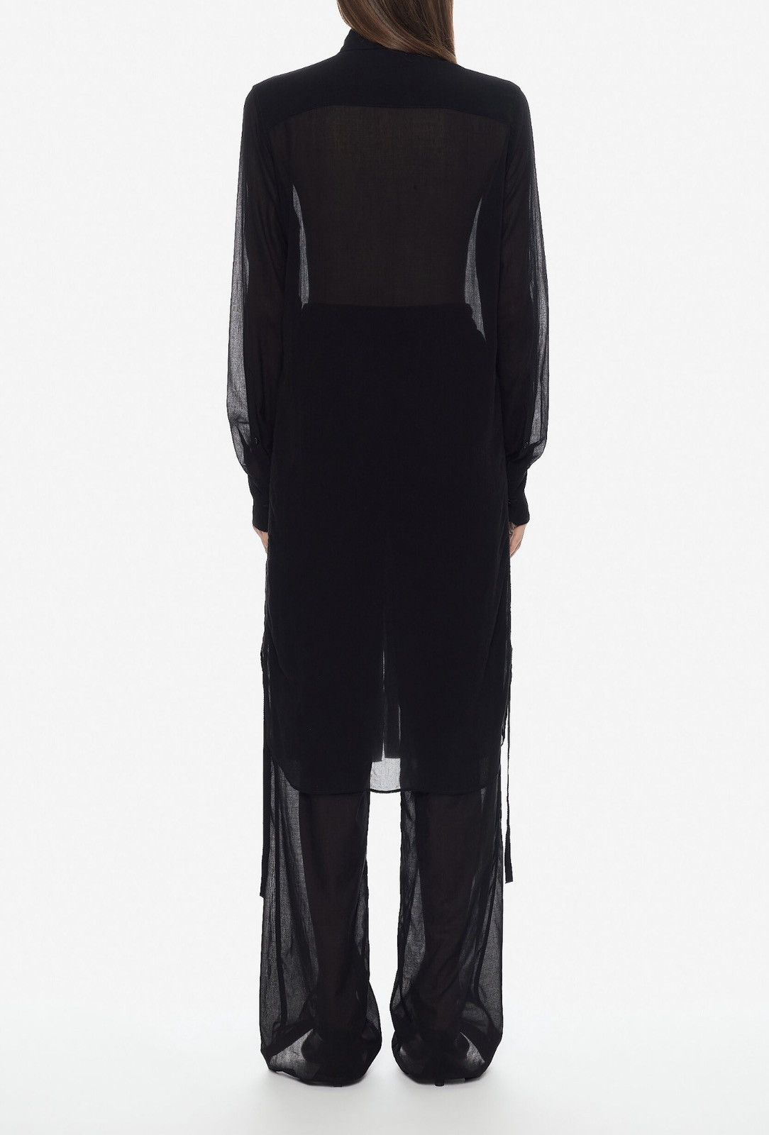 Ann Demeulemeester Last Ann Demeulemeester Cotton Long Shirt Size S / US 4 / IT 40 - 2 Thumbnail